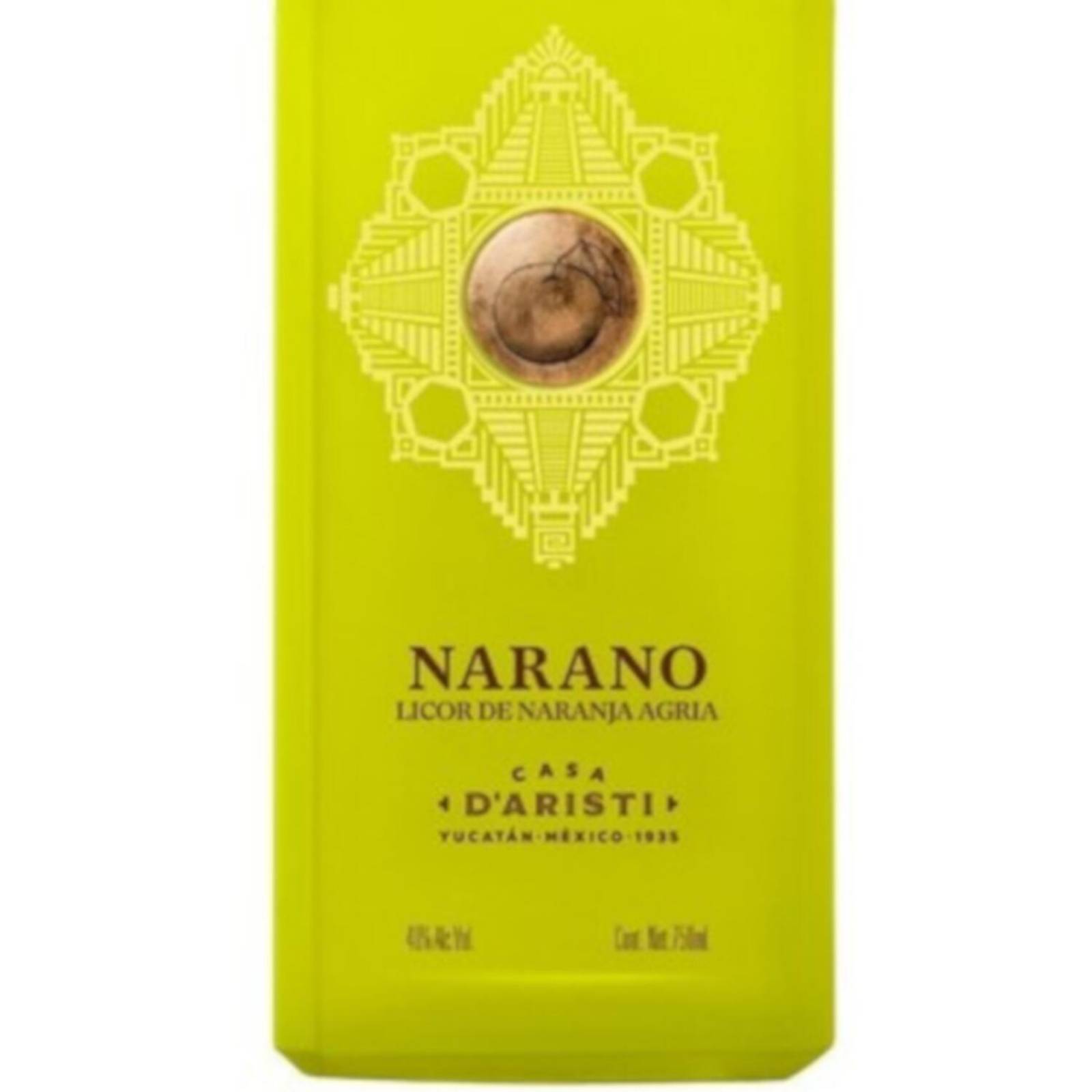 Pack de 6 Licor Casa Daristi Naranja Agria Narano 750 ml