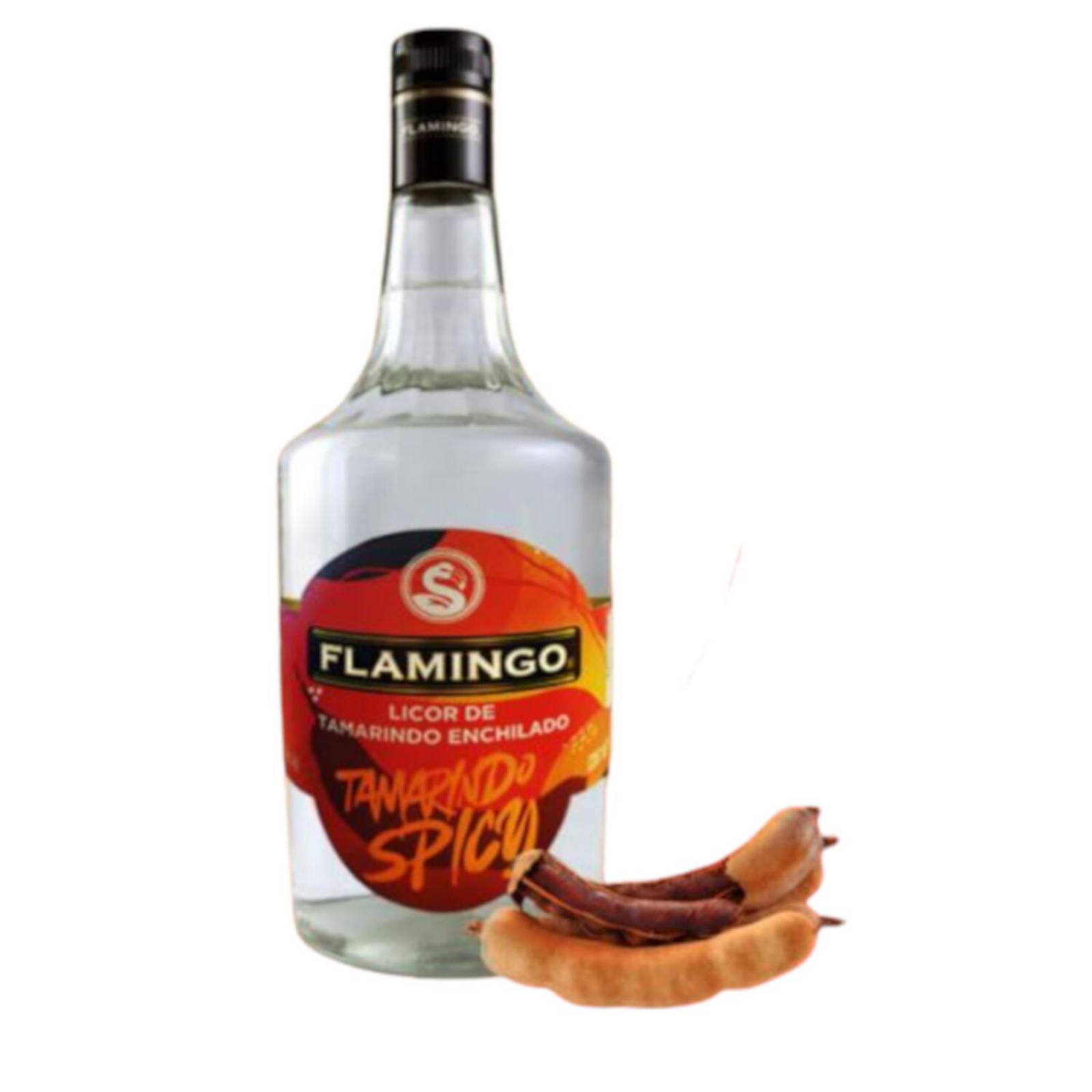 Pack de 6 Licor Flamingo Tamarindo Enchilado 1 L