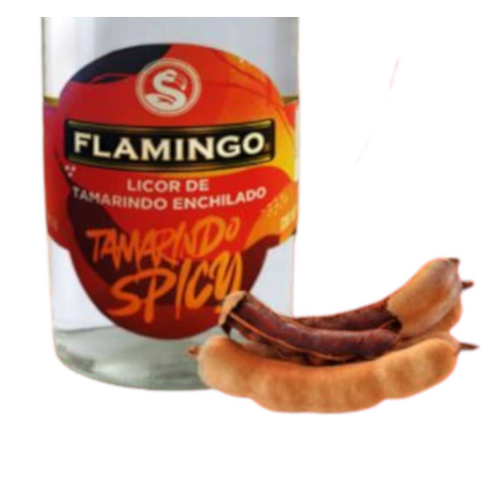 Pack de 6 Licor Flamingo Tamarindo Enchilado 1 L