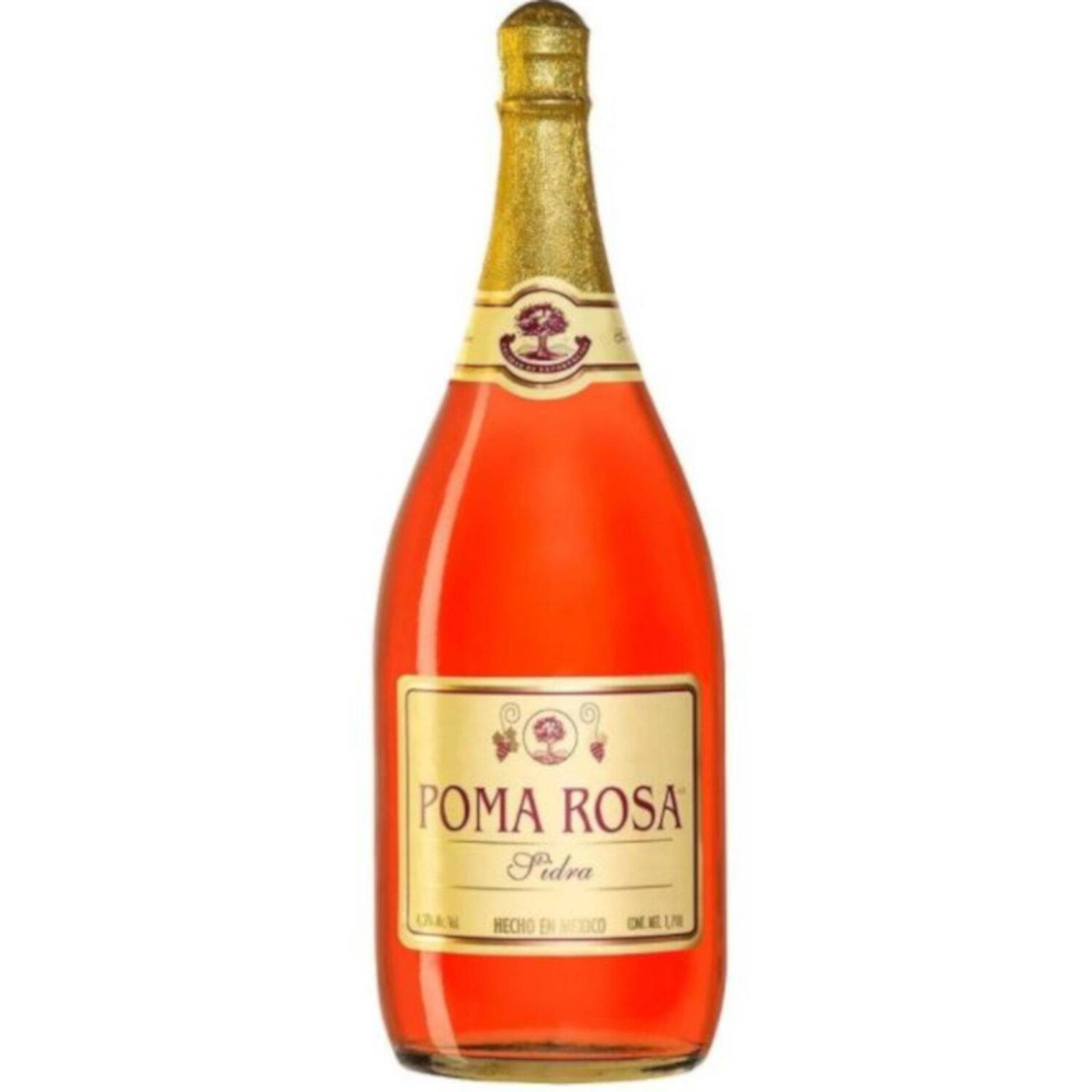 Pack de 6 Sidra Poma Rosa 1.7 L