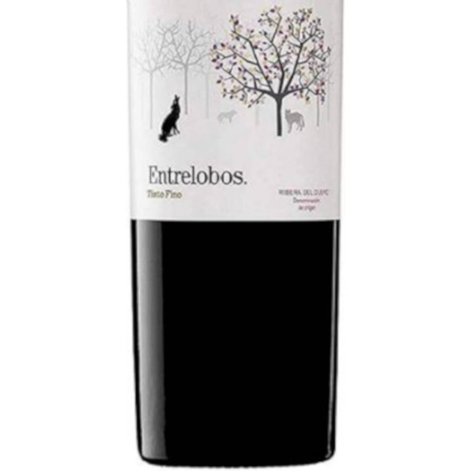 Pack de 2 Vino Tinto Entrelobos Tinto Fino 750 ml 