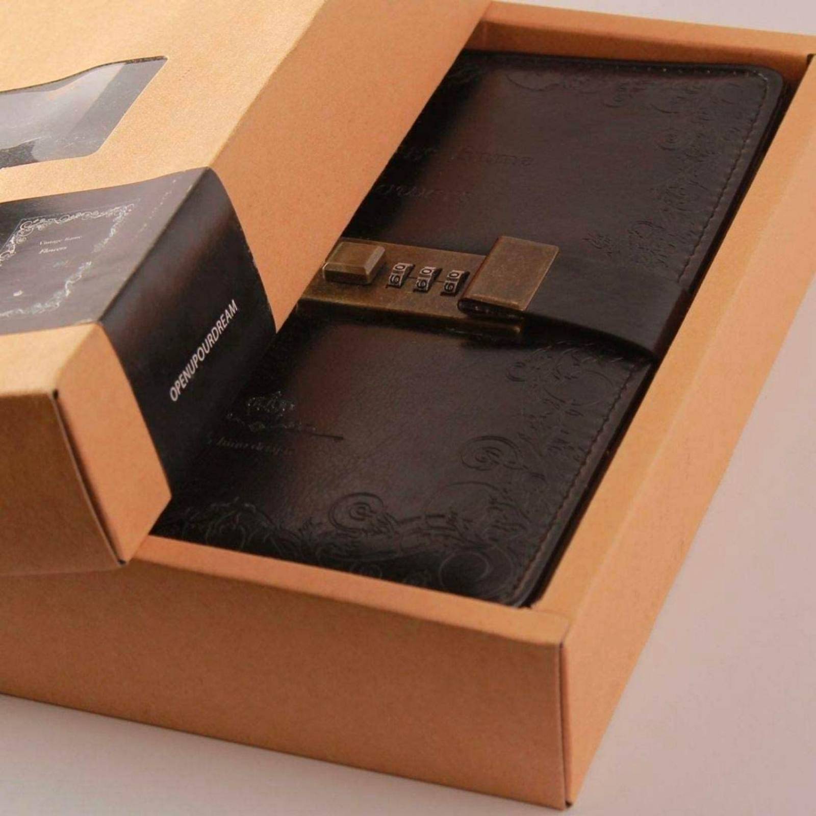 Organizador de Facturas Sistema de Sobres A6 CALMIND Agenda Negro