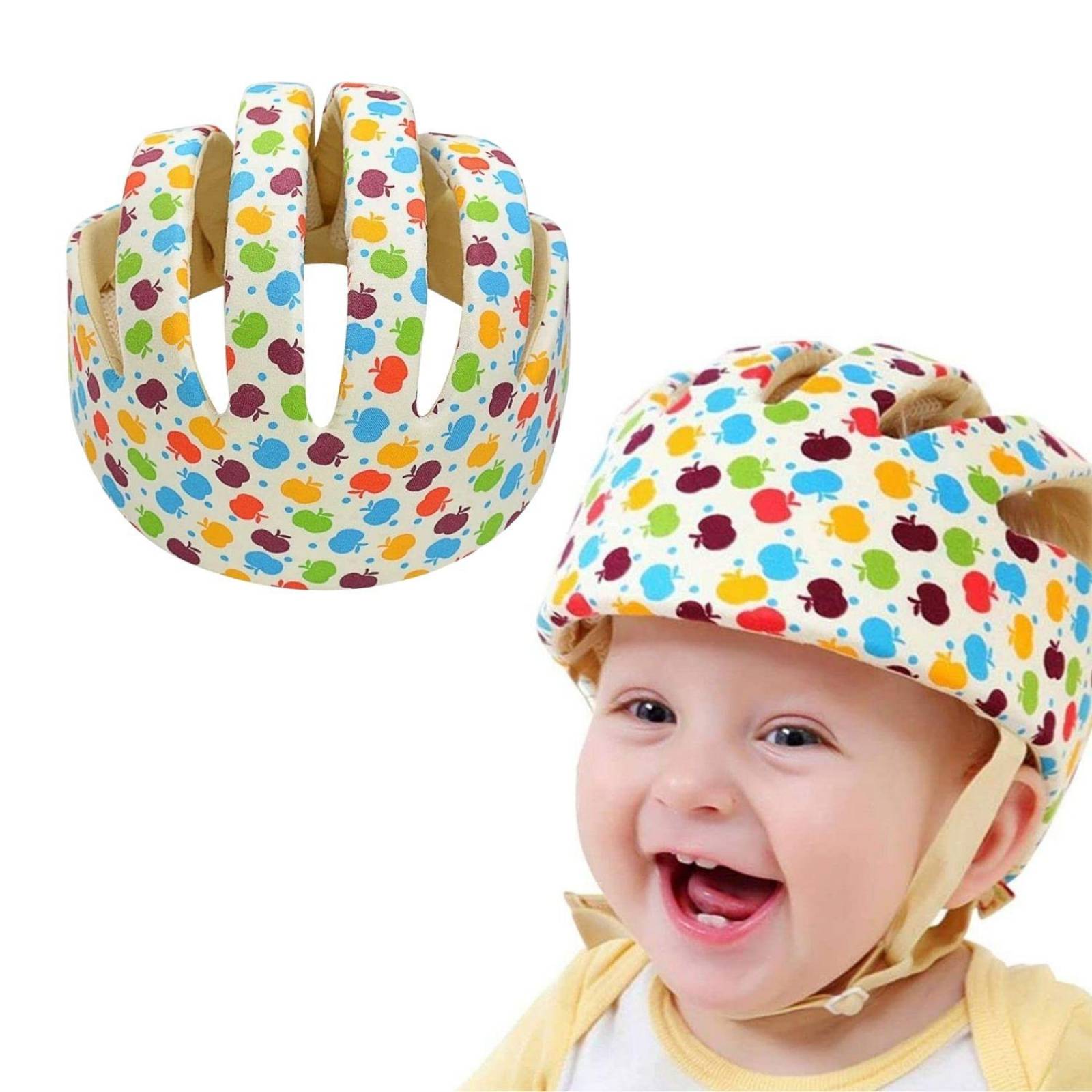 Casco protector para Bebé SAYCHEESE Antigolpes Ajustable 