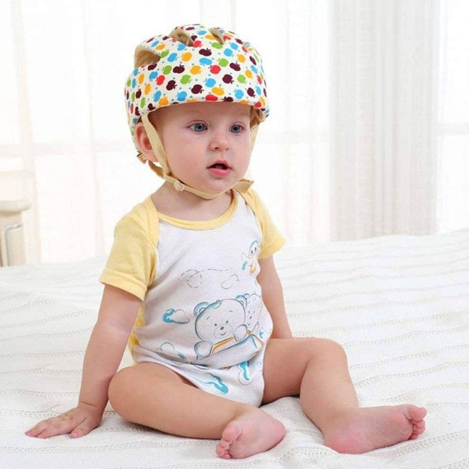 Casco protector para Bebé SAYCHEESE Antigolpes Ajustable 