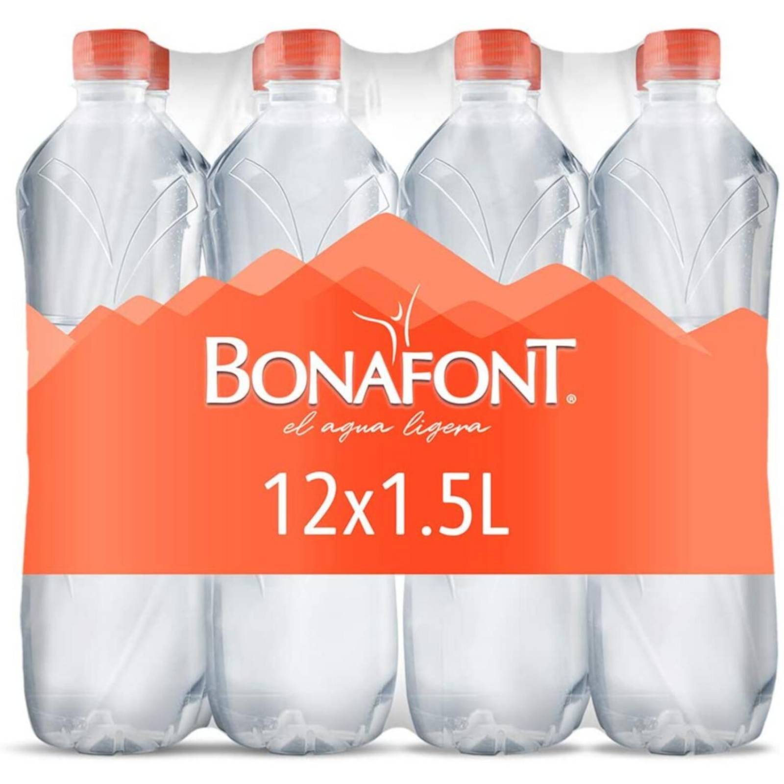 Pack de 12 Agua Bonafont Natural 1.5 L