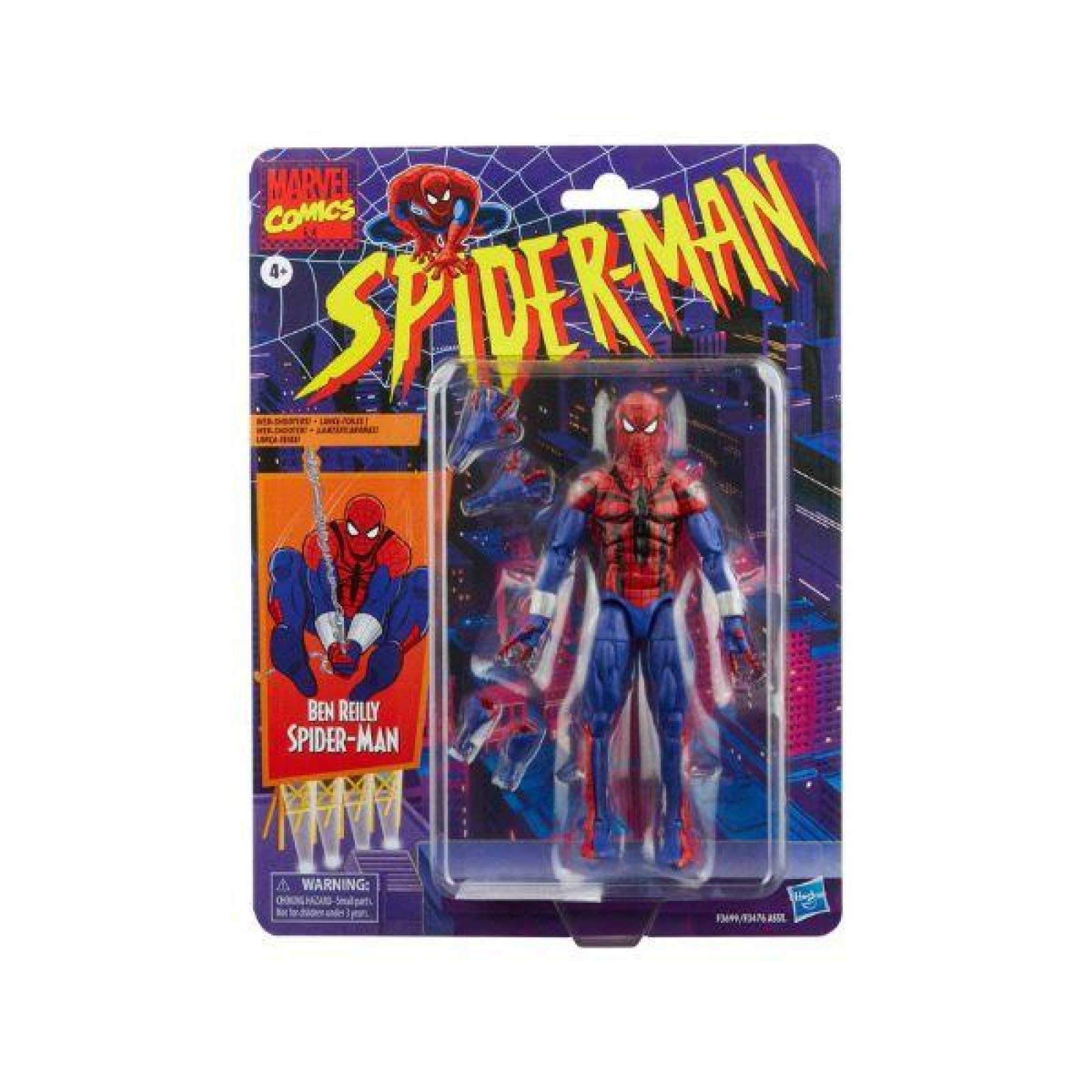 Ben Reilly SpiderMan Retro Marvel Legends 6 pulgadas
