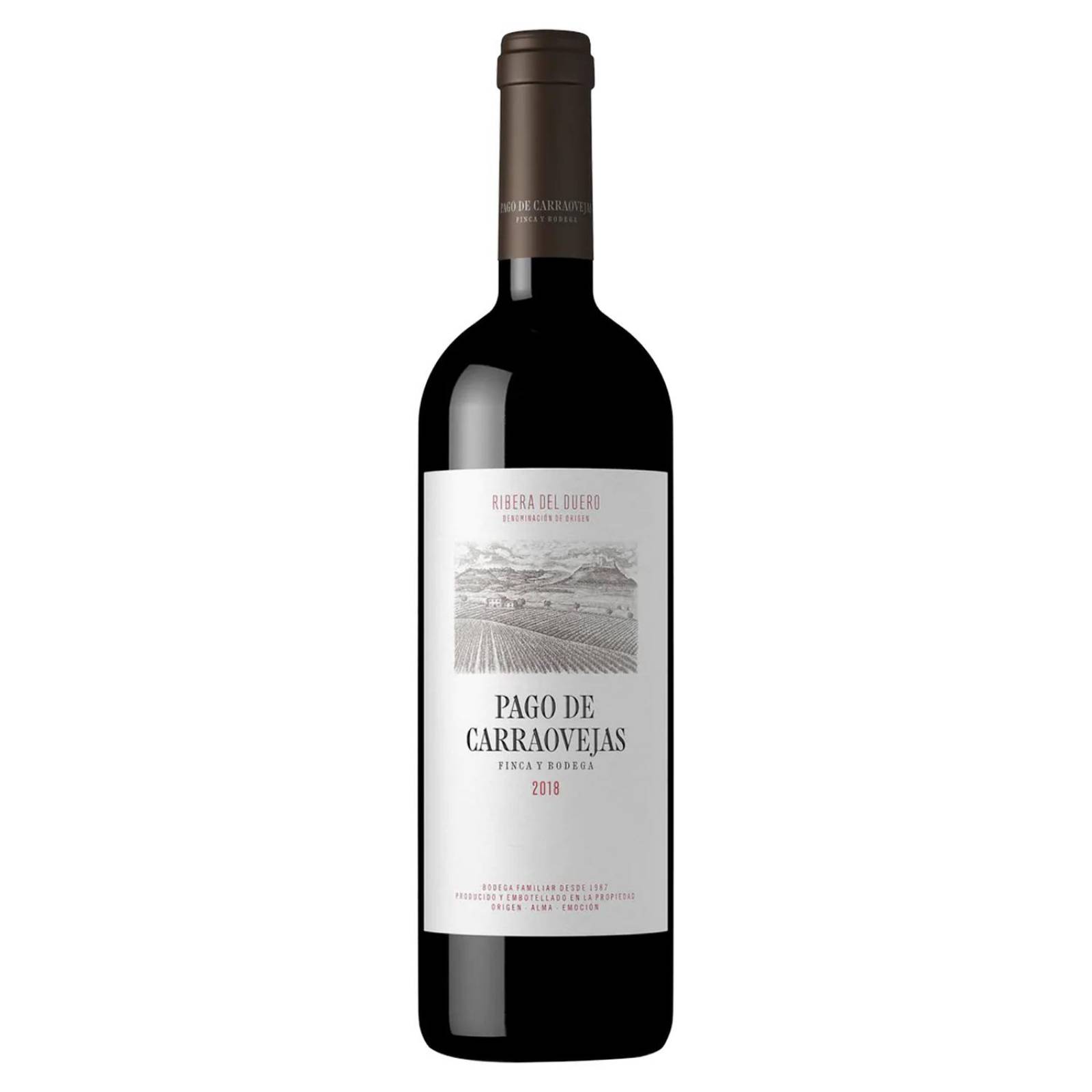 Pack de 6 Vino Tinto Pago de Carraovejas Tempranillo 750 ml 