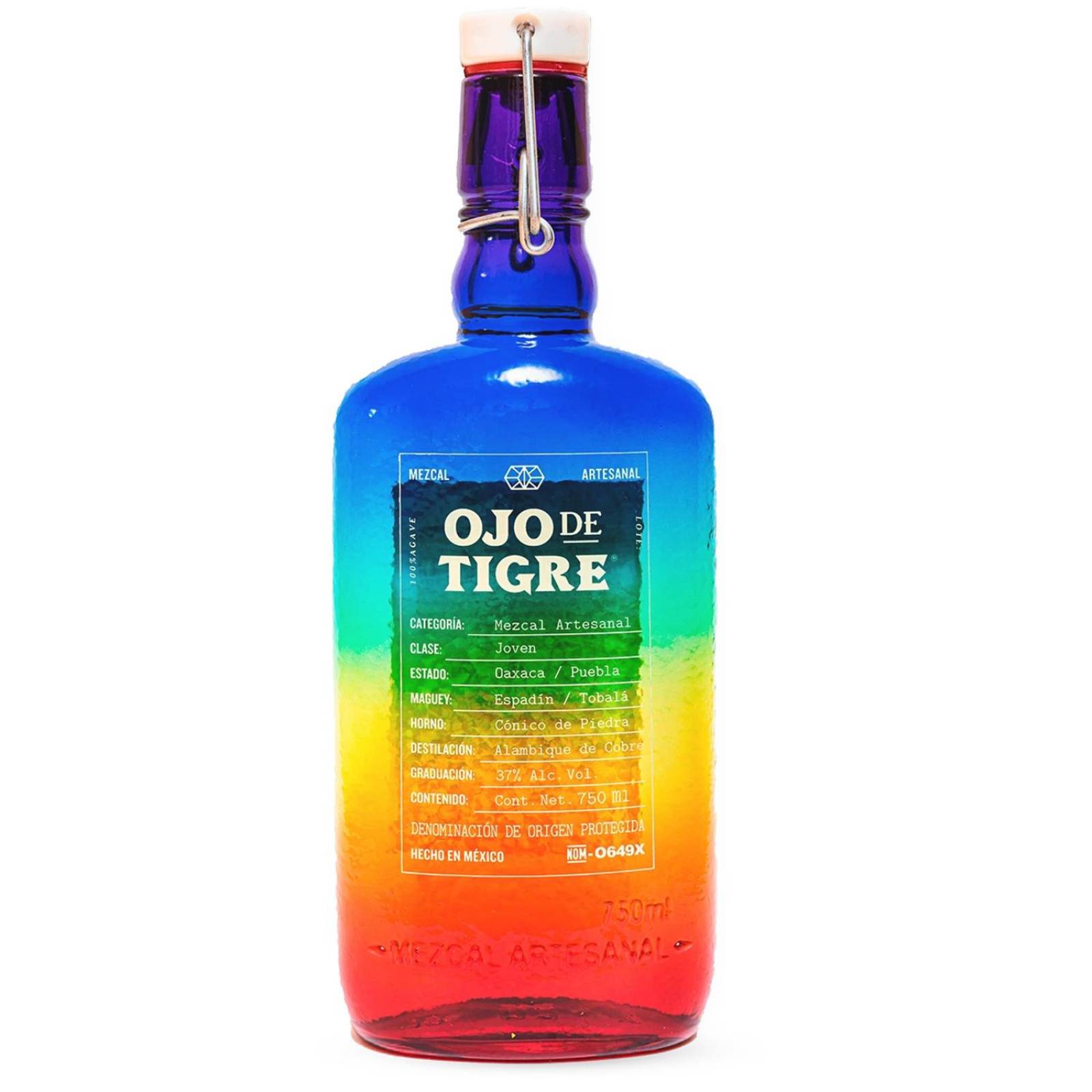 Pack de 2 Mezcal Ojo de Tigre Joven Ed. Pride 750 ml 