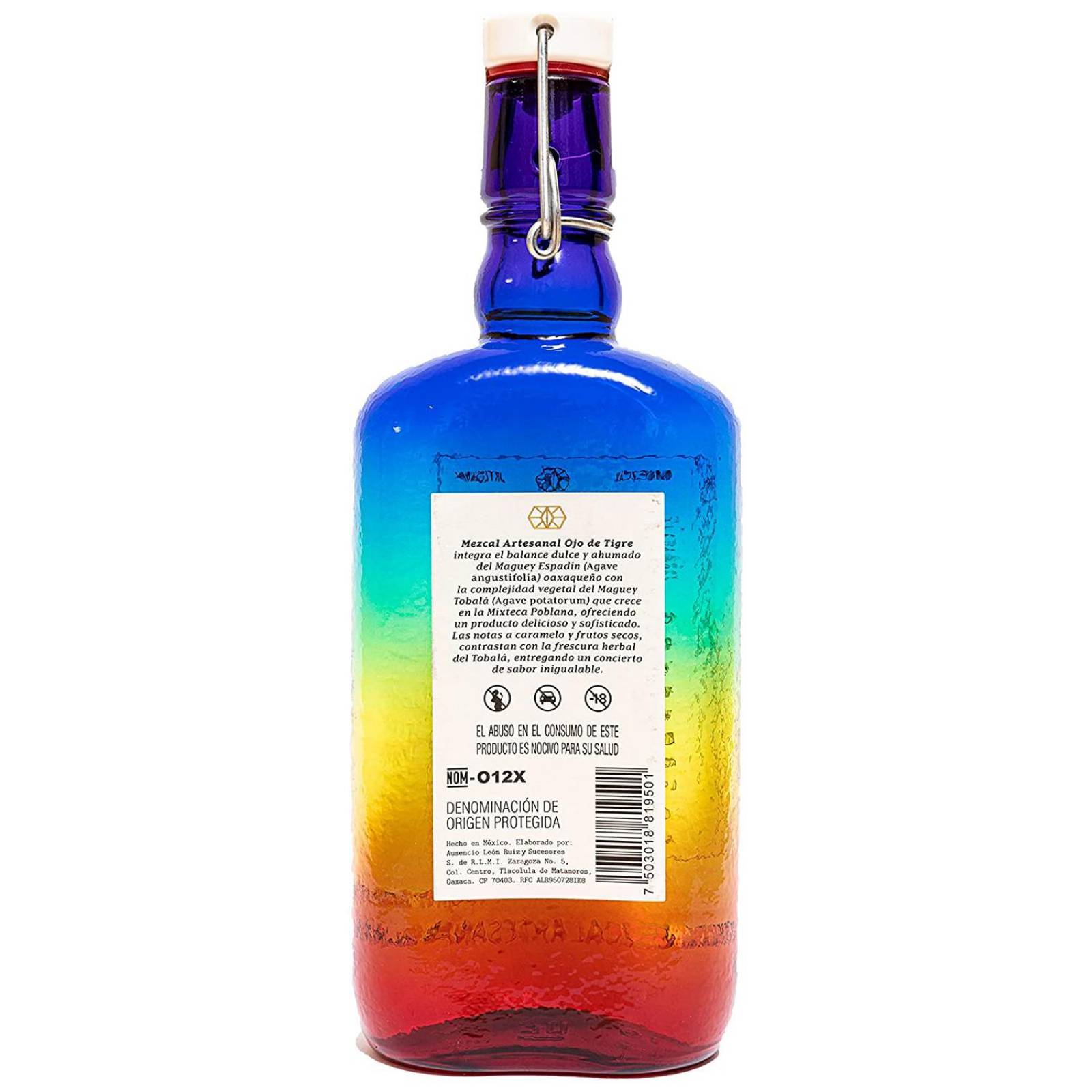 Pack de 2 Mezcal Ojo de Tigre Joven Ed. Pride 750 ml 