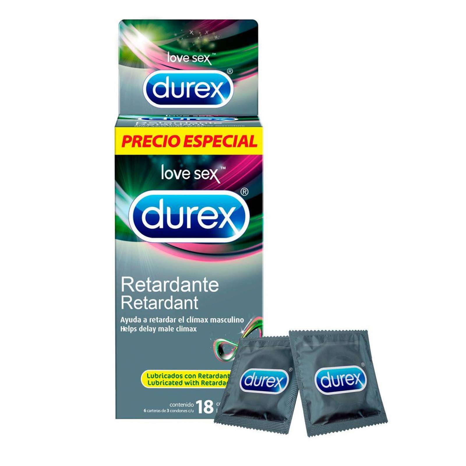 Gran Malo Tamarindo 750ml + 18 Condones Durex Retardante 