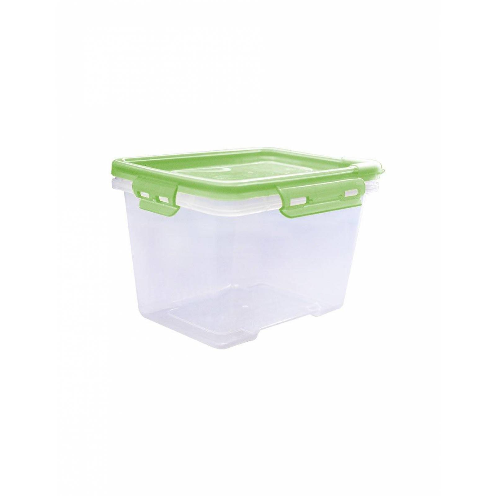 Topper Rectangular 1 Lt. Verde Plasticos Alica 