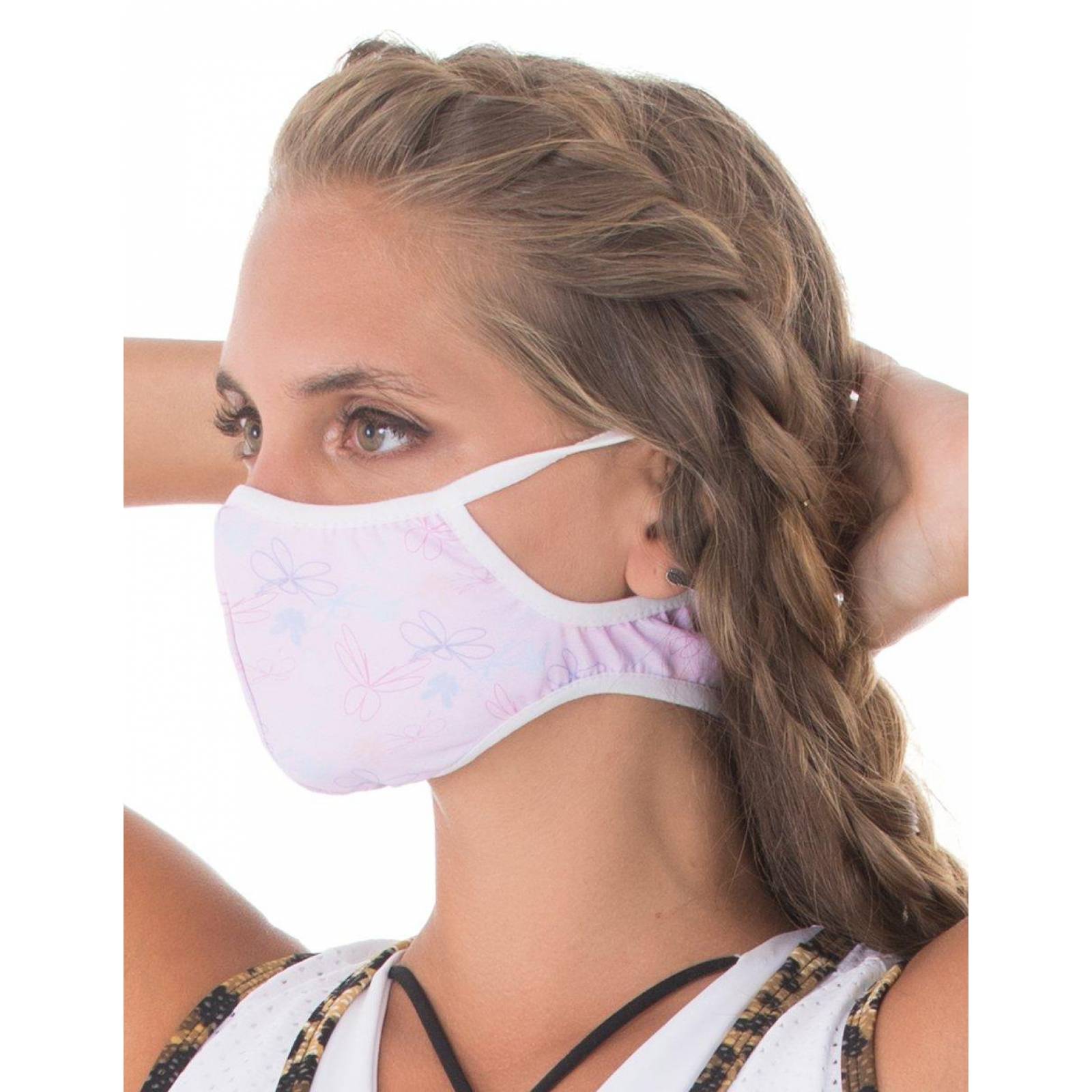 Cubrebocas Lavable Mariposa 50629 Asana Sport 