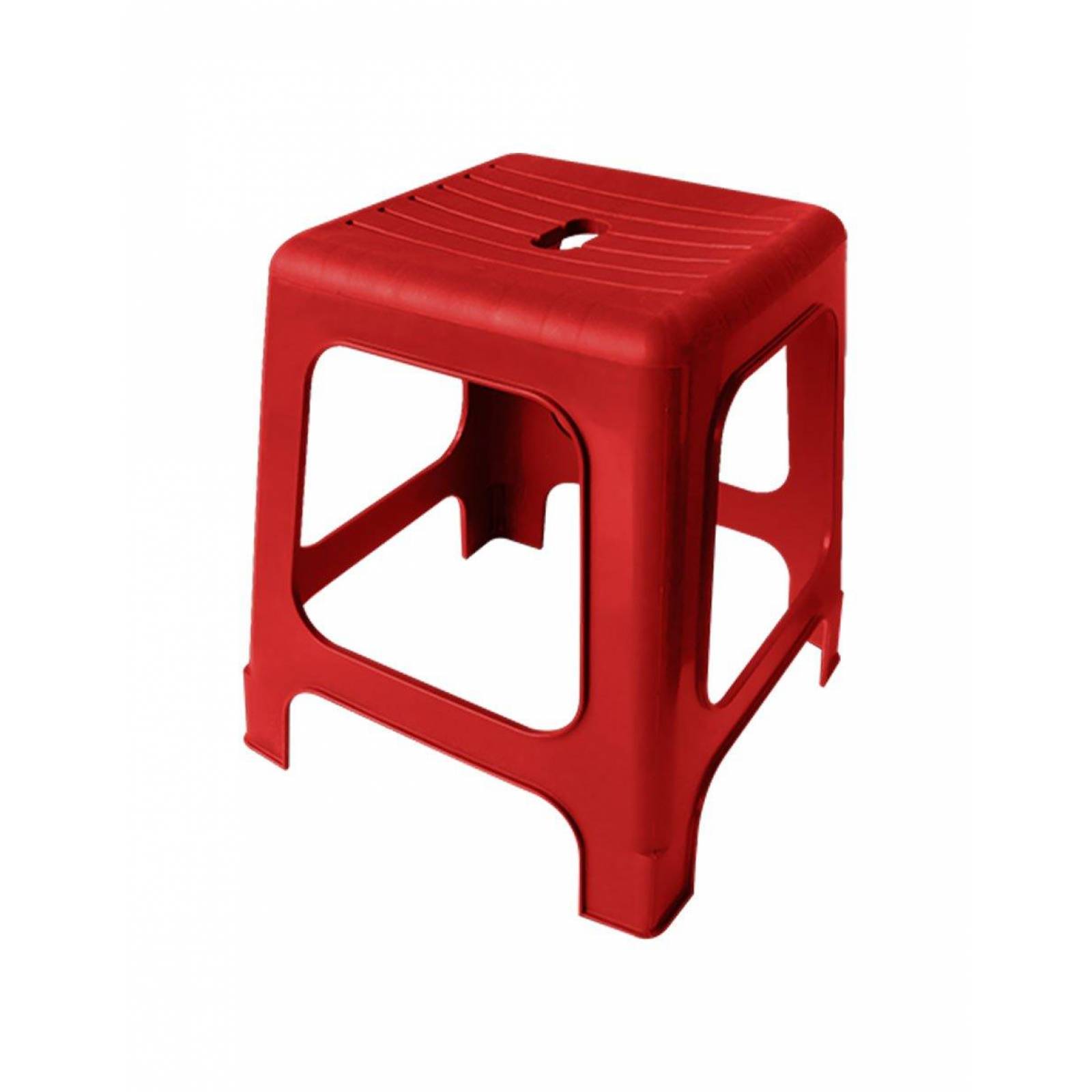 Banco de Plástico Plasticos Alica ROJO