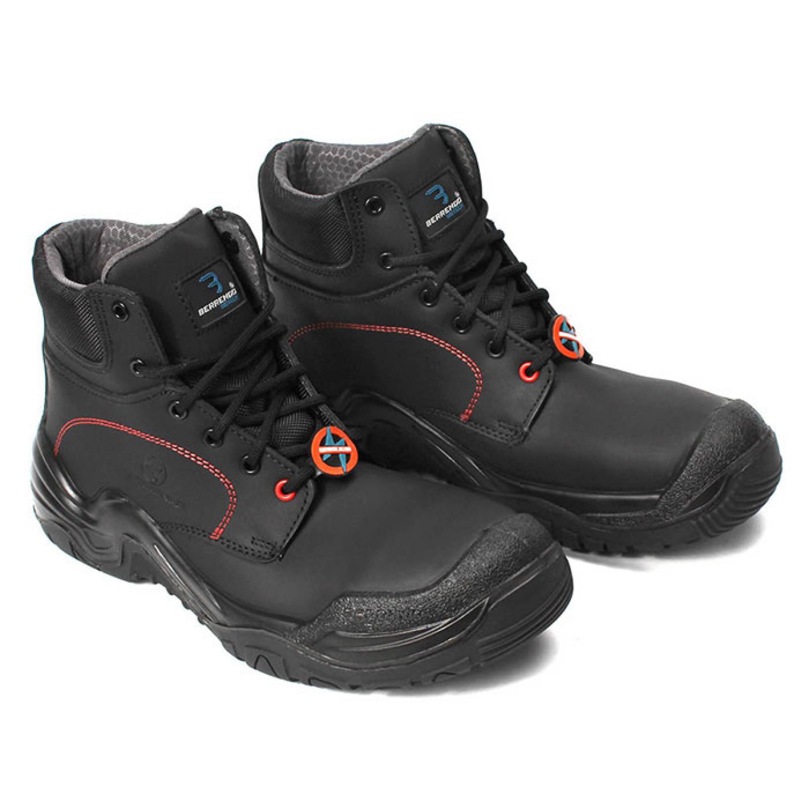 Bota industrial para caballero Berrendo 3017NM negro