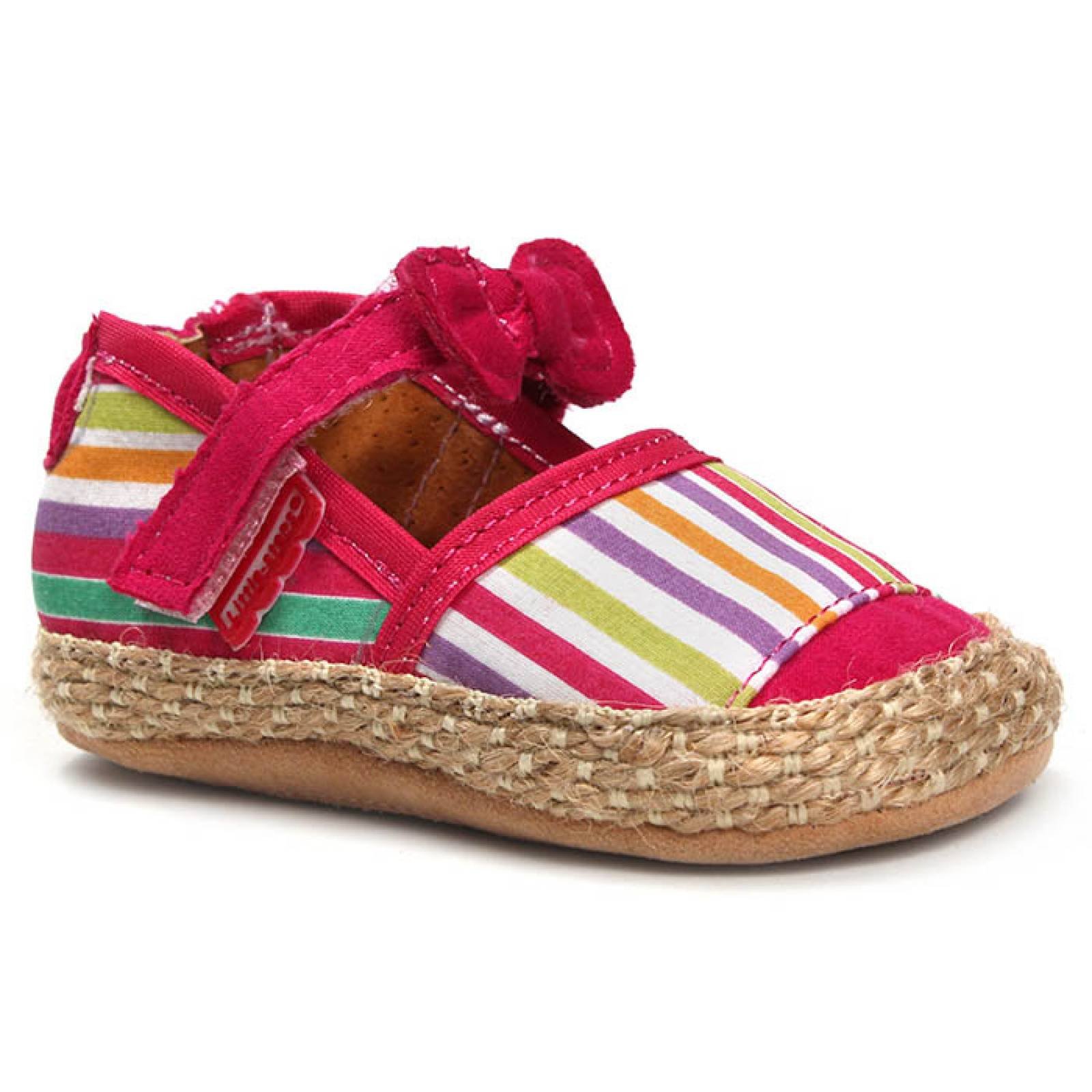 zapato para bebe little steps 121-01 fiusha textil