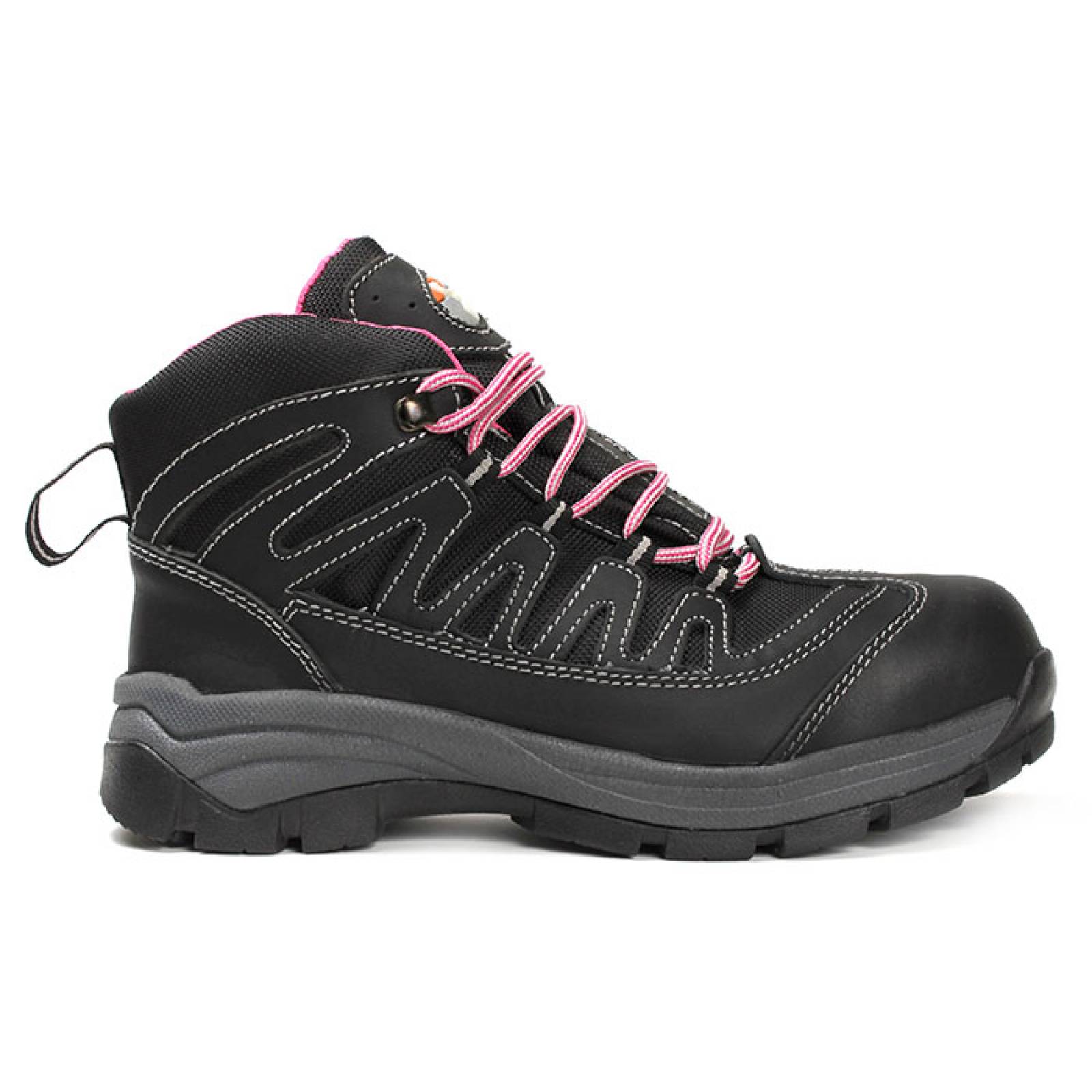 Bota industrial para dama Berrendo BE-362NEGR piel