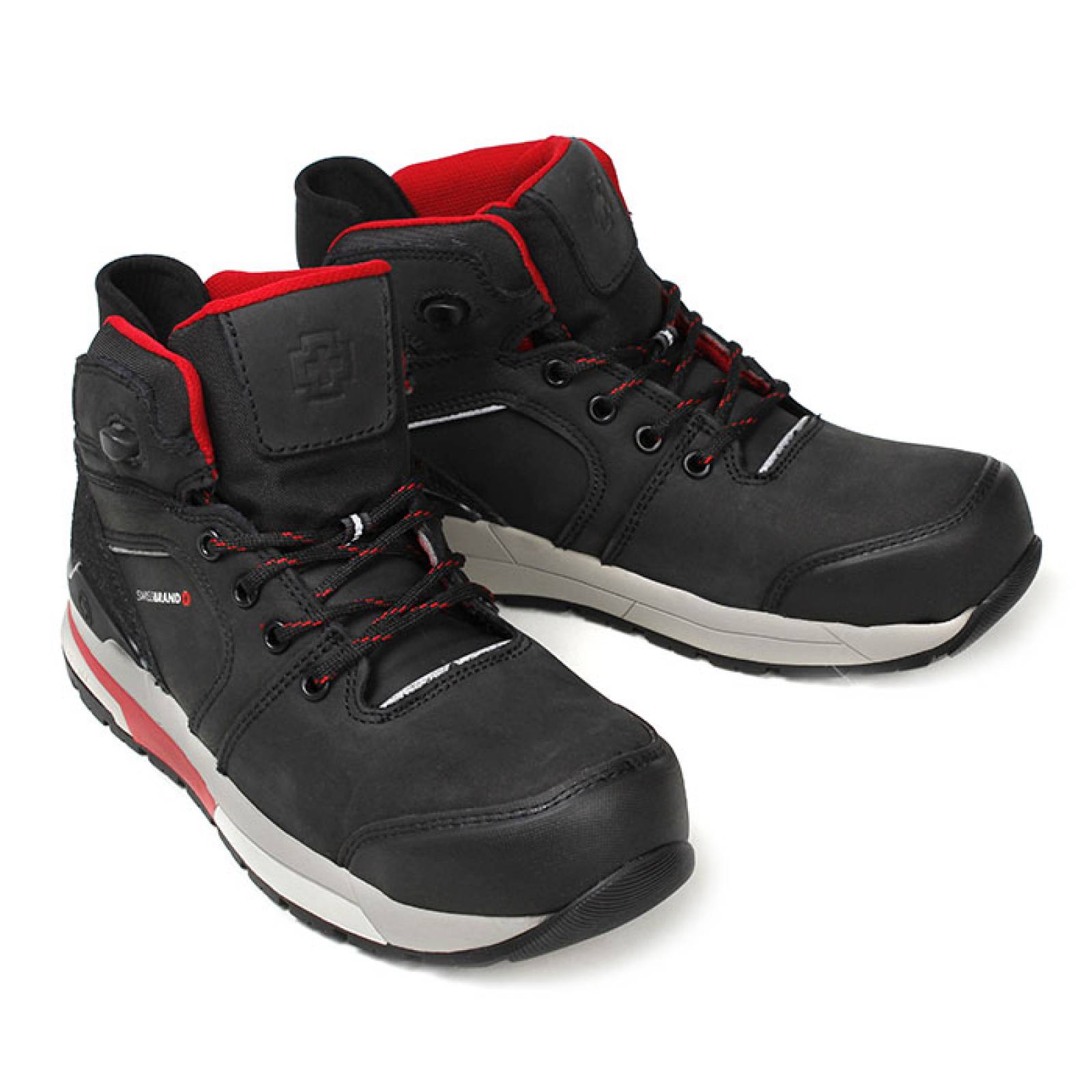 bota industrial para caballero swissbrand sb-652negr negro