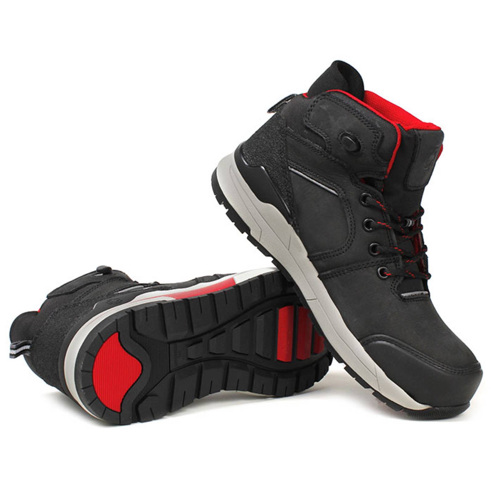 bota industrial para caballero swissbrand sb-652negr negro