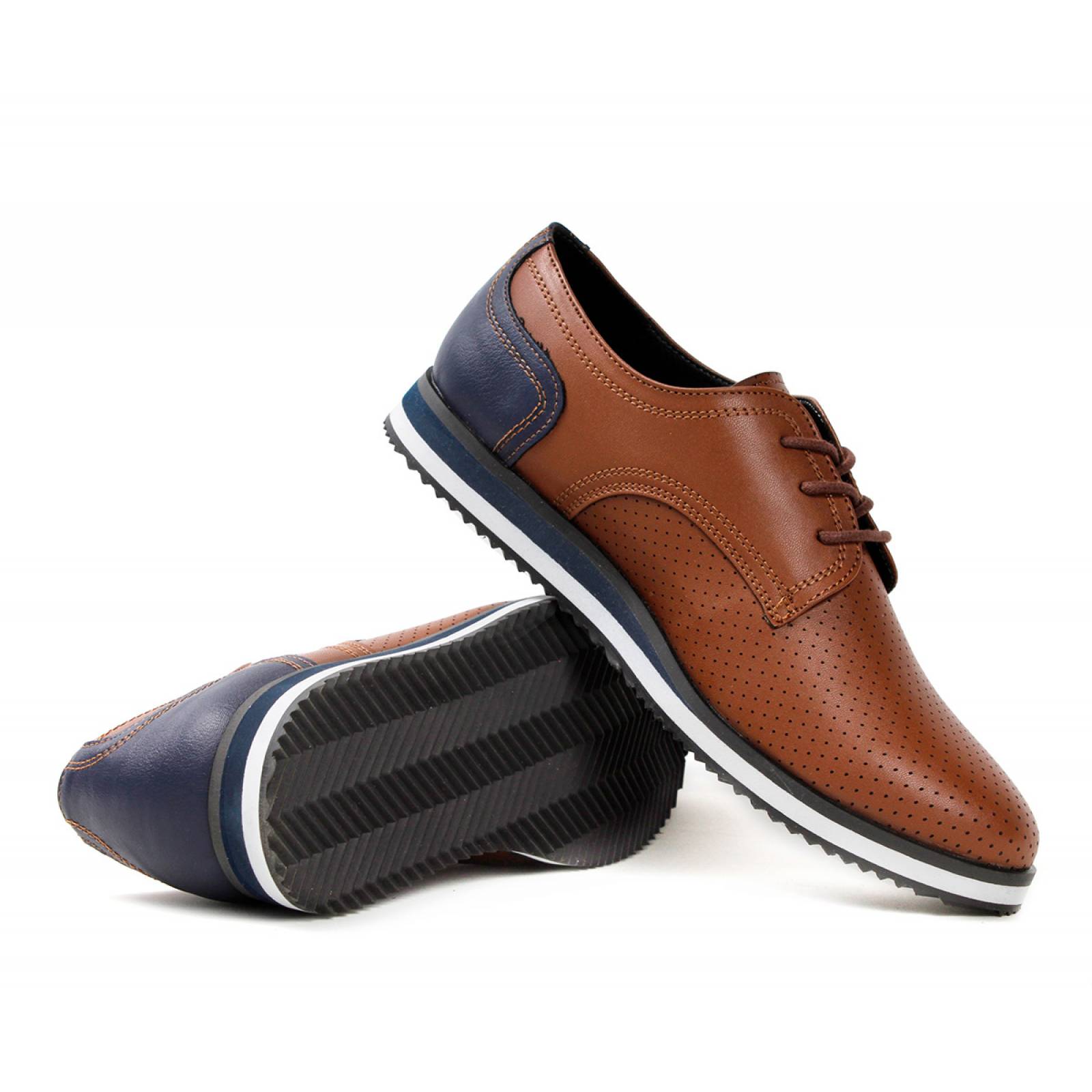 Calzado para joven diseño derby cr7 nt-431ca café