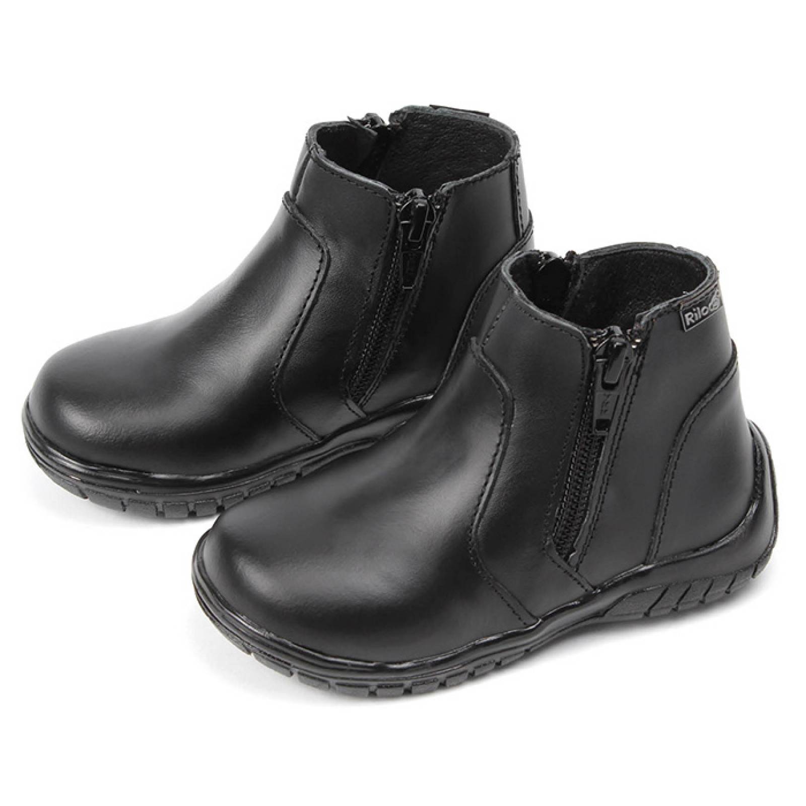 Zapato escolar para niño Rilo 9070-110 negro