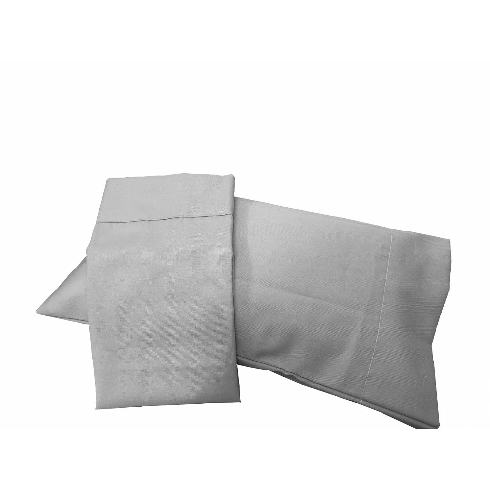 Pack de Almohadas para bebe con funda Cary Smooth Colors 25x30 cm Gris Perla