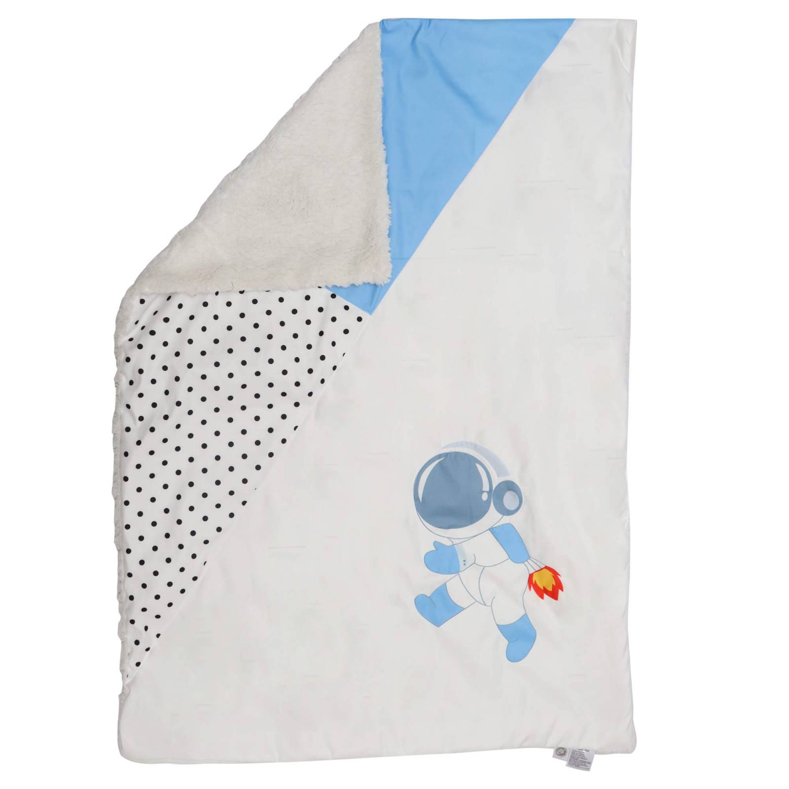 Cobija Cary Astronauta 70x100 cm, Azul Plumbago