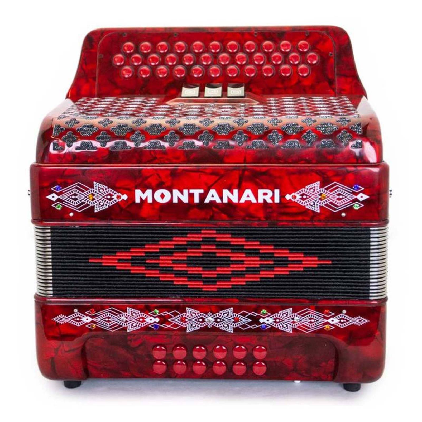 MONTANARI Acordeón MONT 3SW RED EAD