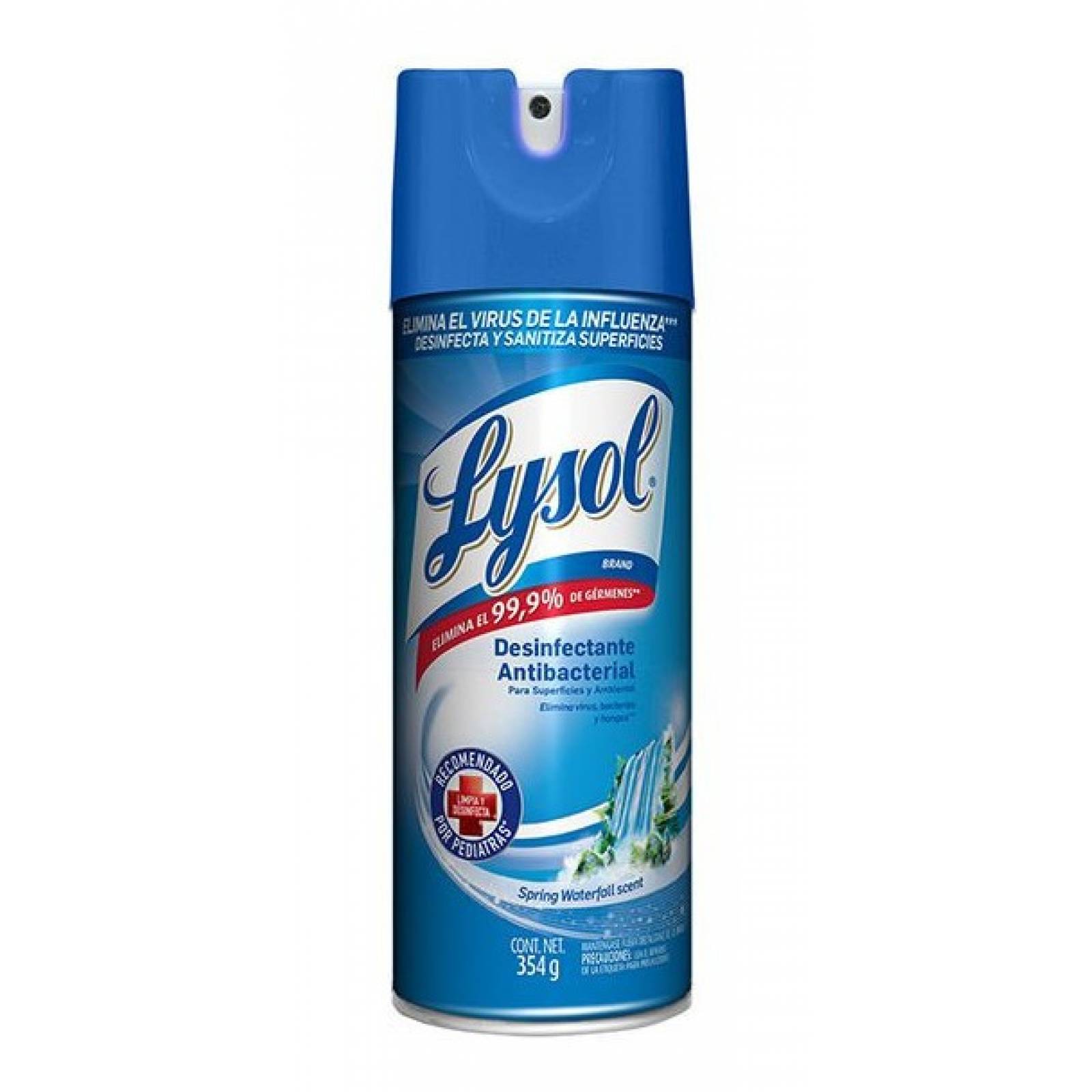 Spray Desinfectante Antibacterial Lysol Spring 354g 2 Piezas