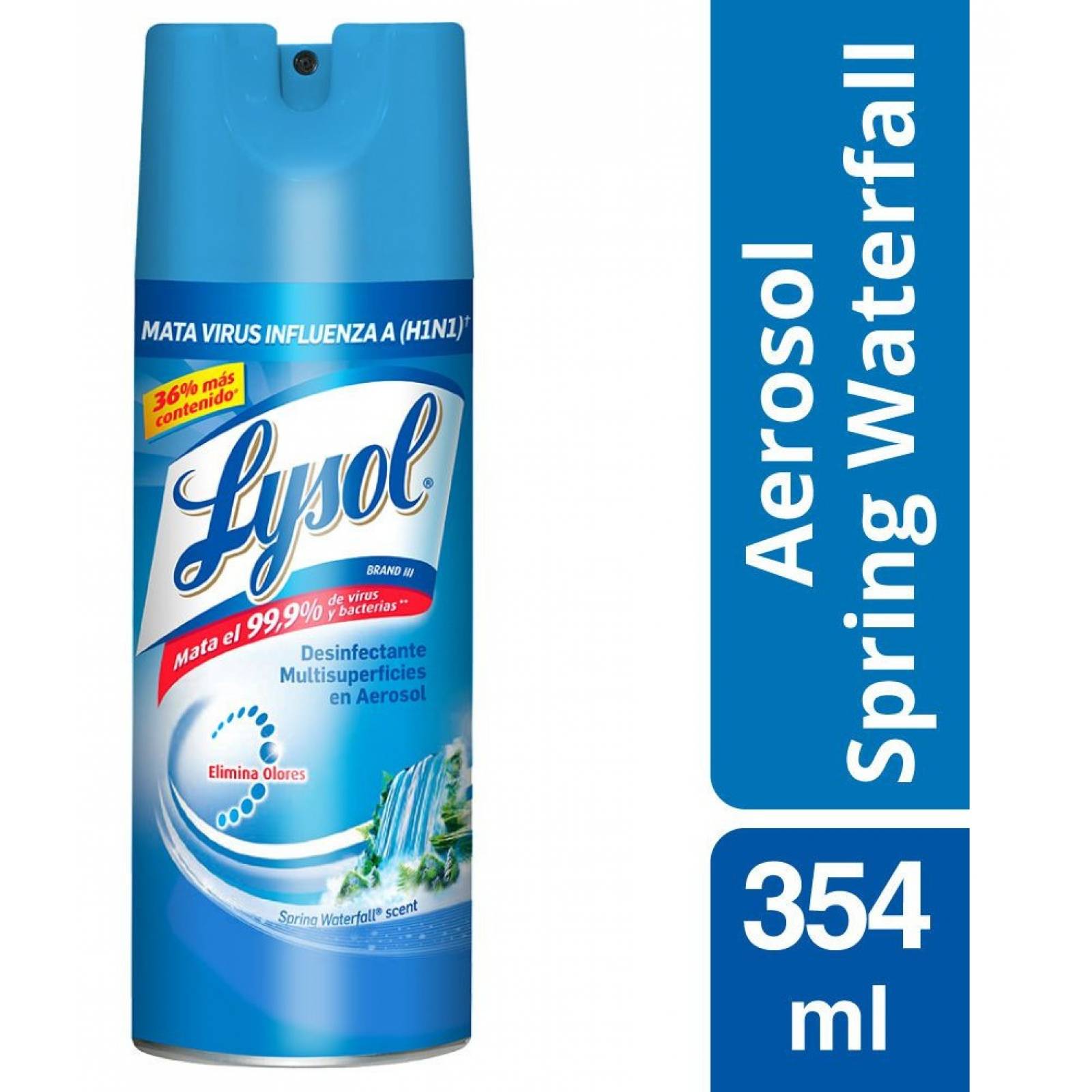 Spray Desinfectante Antibacterial Lysol Spring 354g 2 Piezas