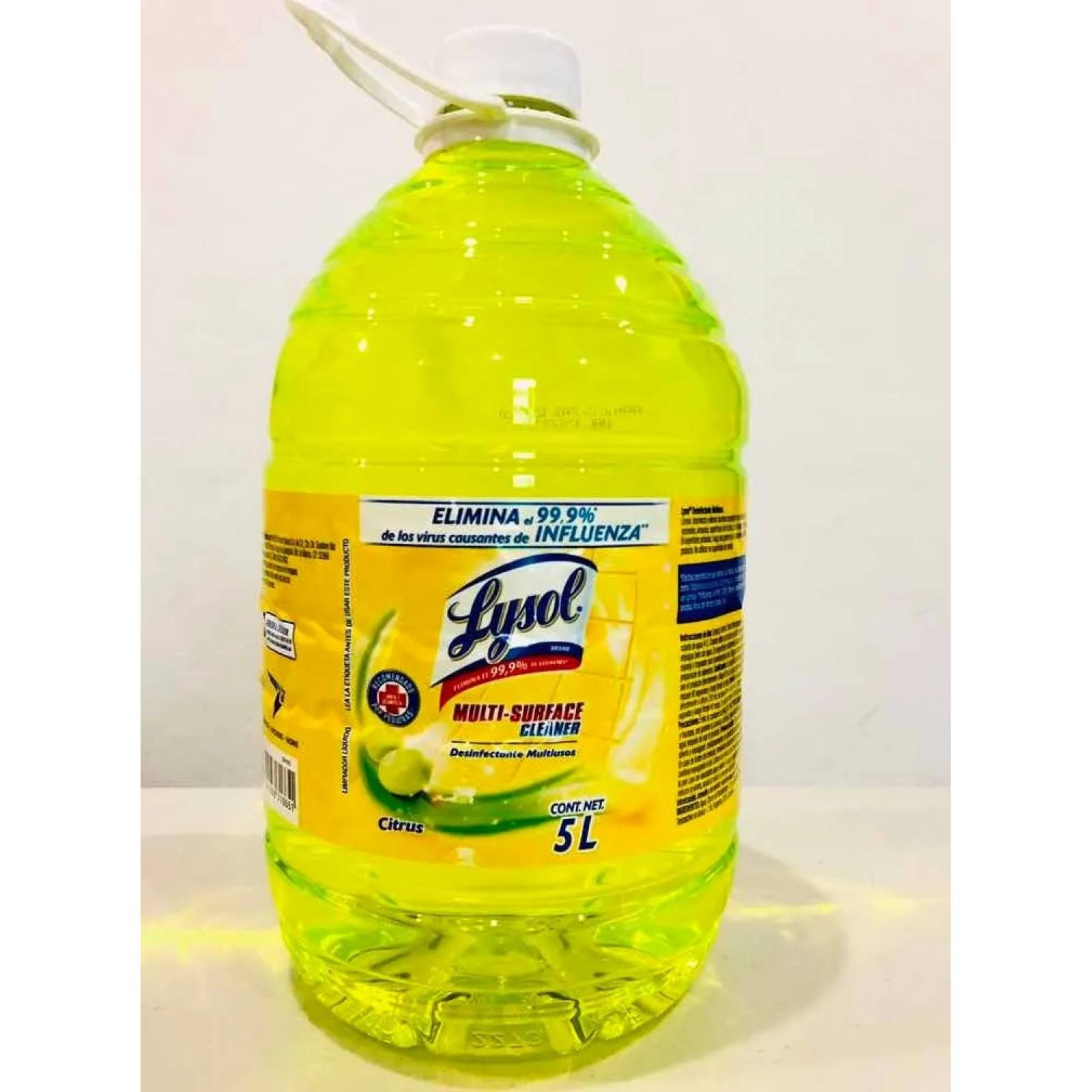 Desinfectante Multiusos Y Superficies Lysol Citrus 5 L 2 Pza