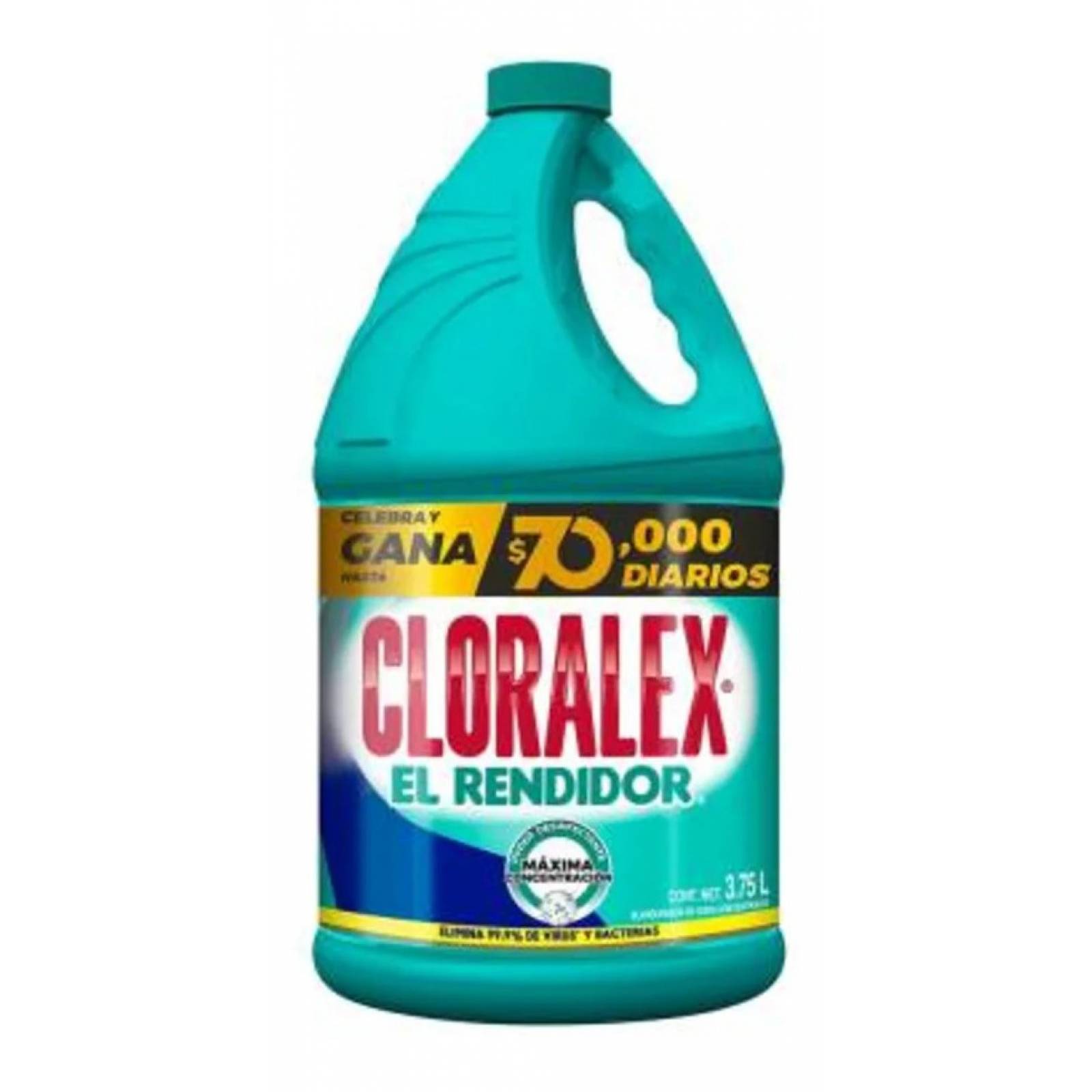 Desinfectante Liquido Antibacterial Cloralex 3.75 L