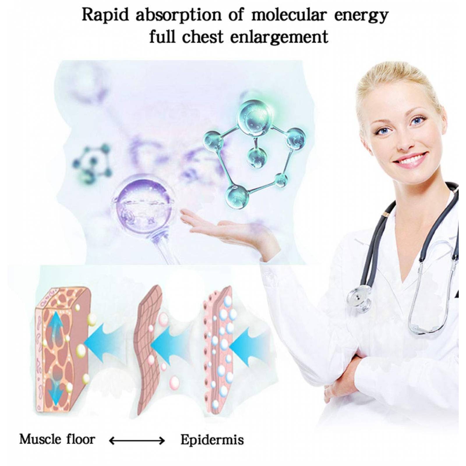 Crema Para Aumento De Senos Must Up Reafirmante Wow Bust 40g