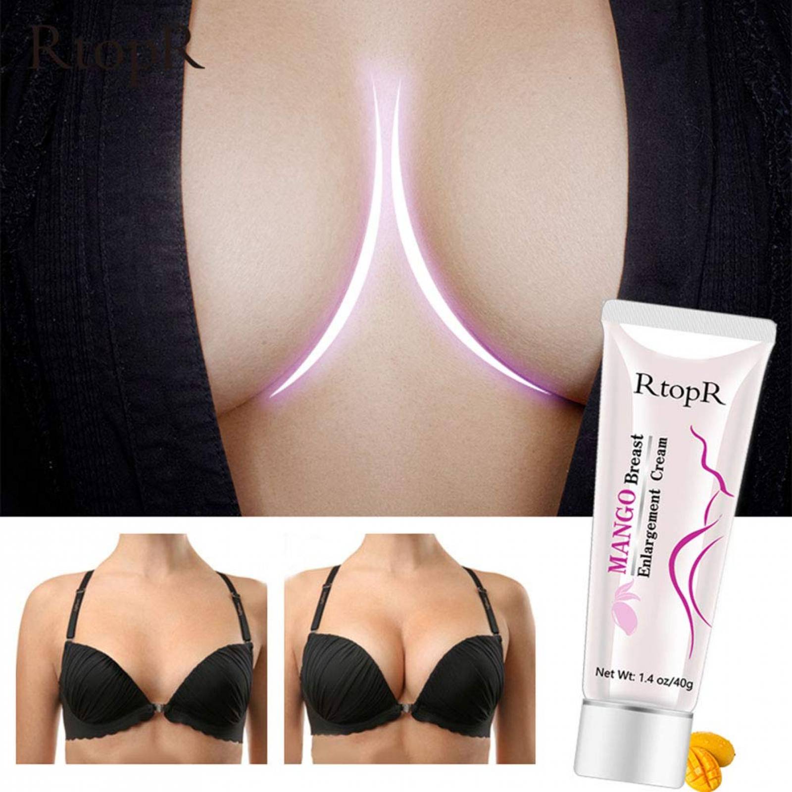 Crema Para Aumento De Senos Must Up Reafirmante Wow Bust 40g
