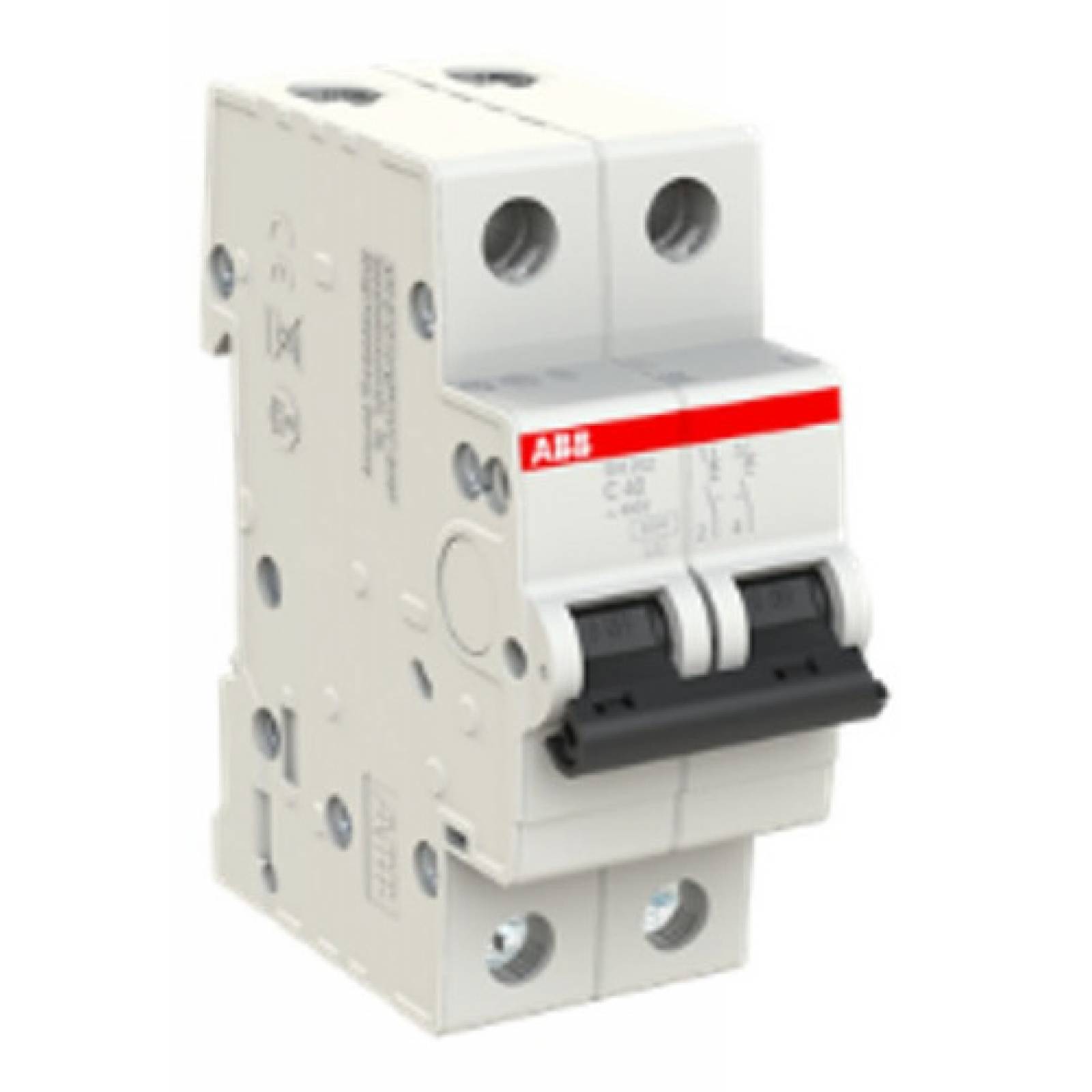 2 x ABB 2CDS212001R0404 SH202-C40 Interruptor 2P 40 A