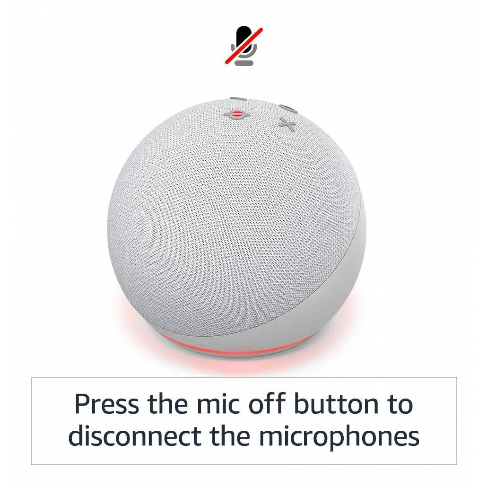 Amazon Echo Dot 4th Gen asistente virtual inteligente Alexa