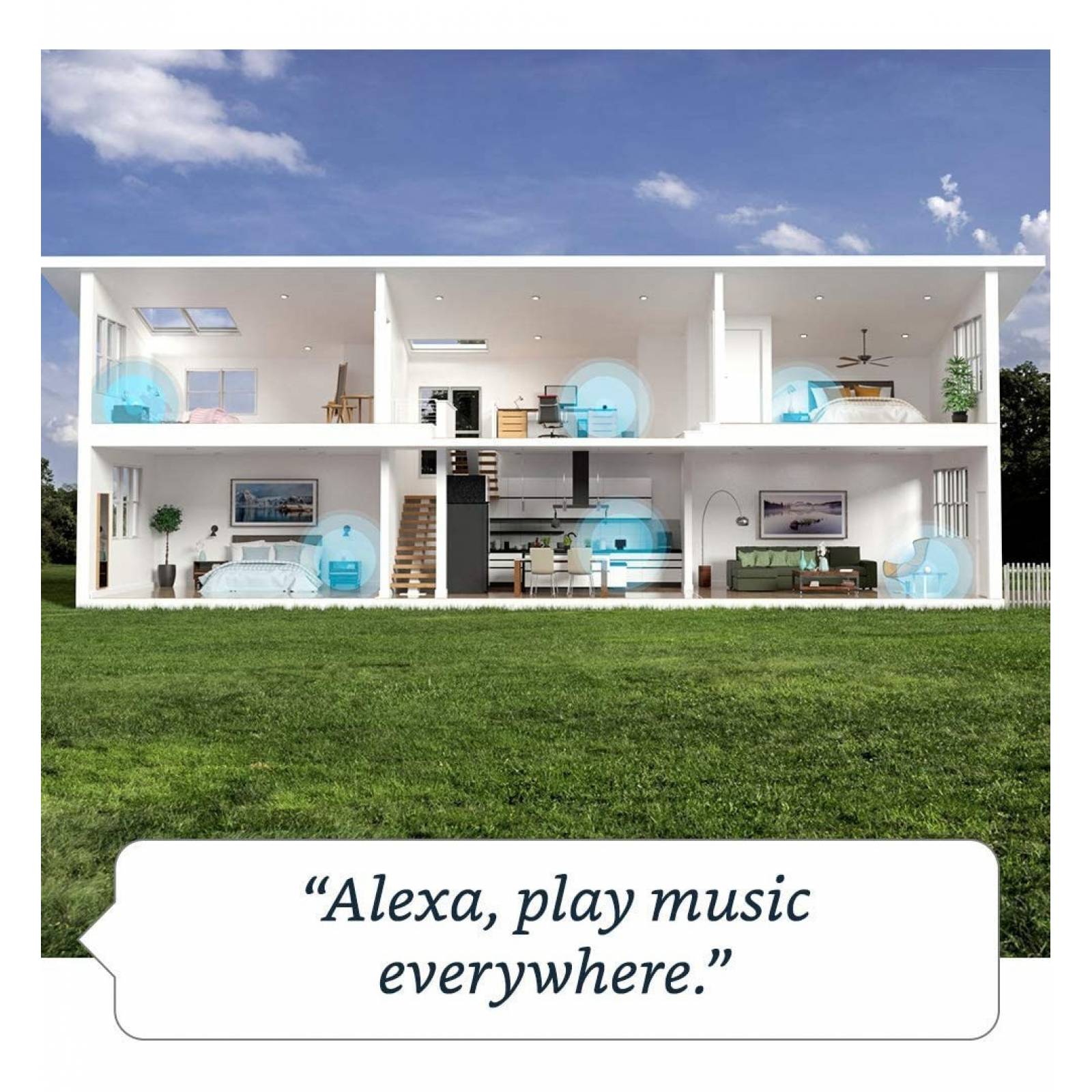 Amazon Echo Dot 4th Gen asistente virtual inteligente Alexa