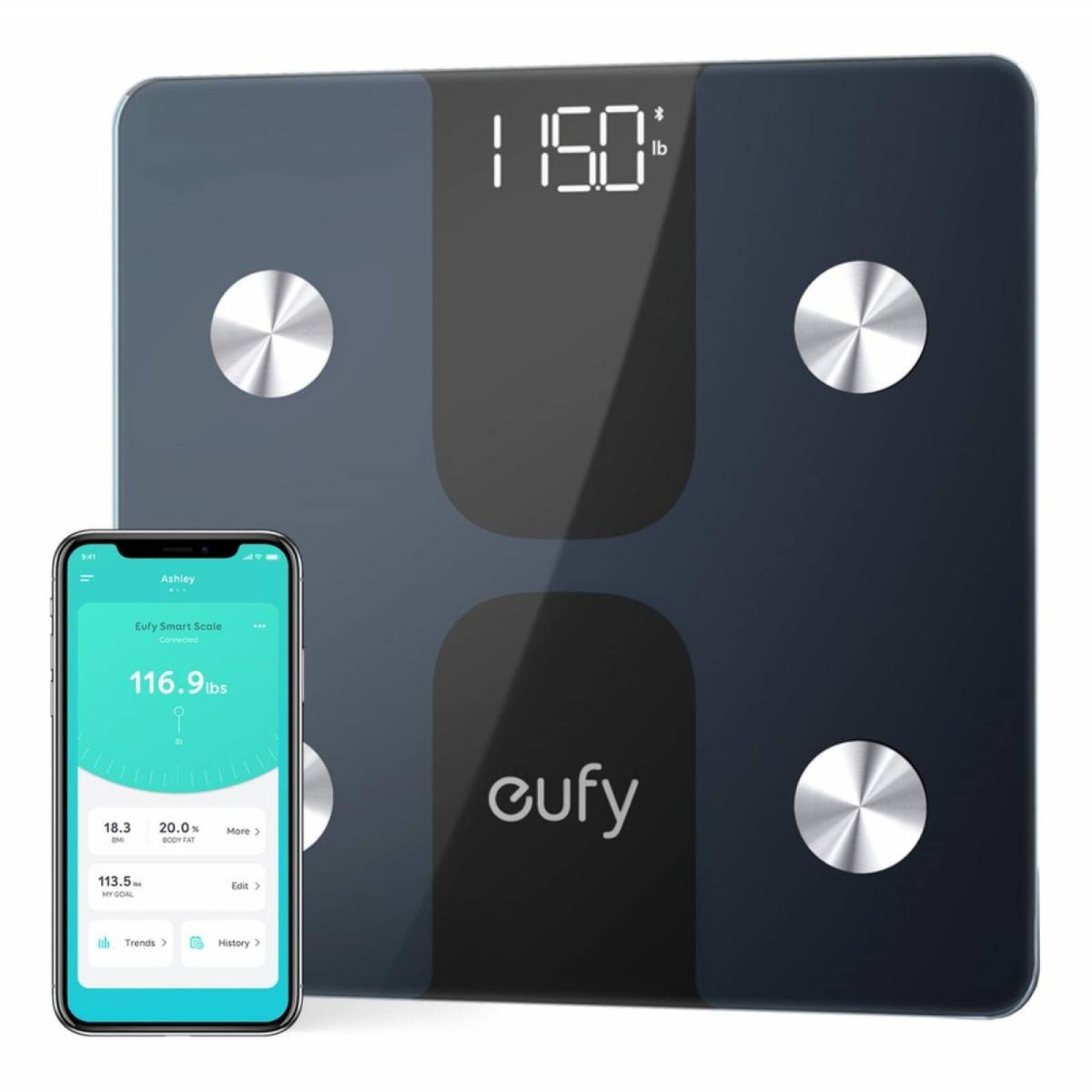 eufy Smart Scale C1 Bluetooth Báscula Digital Inalámbrica