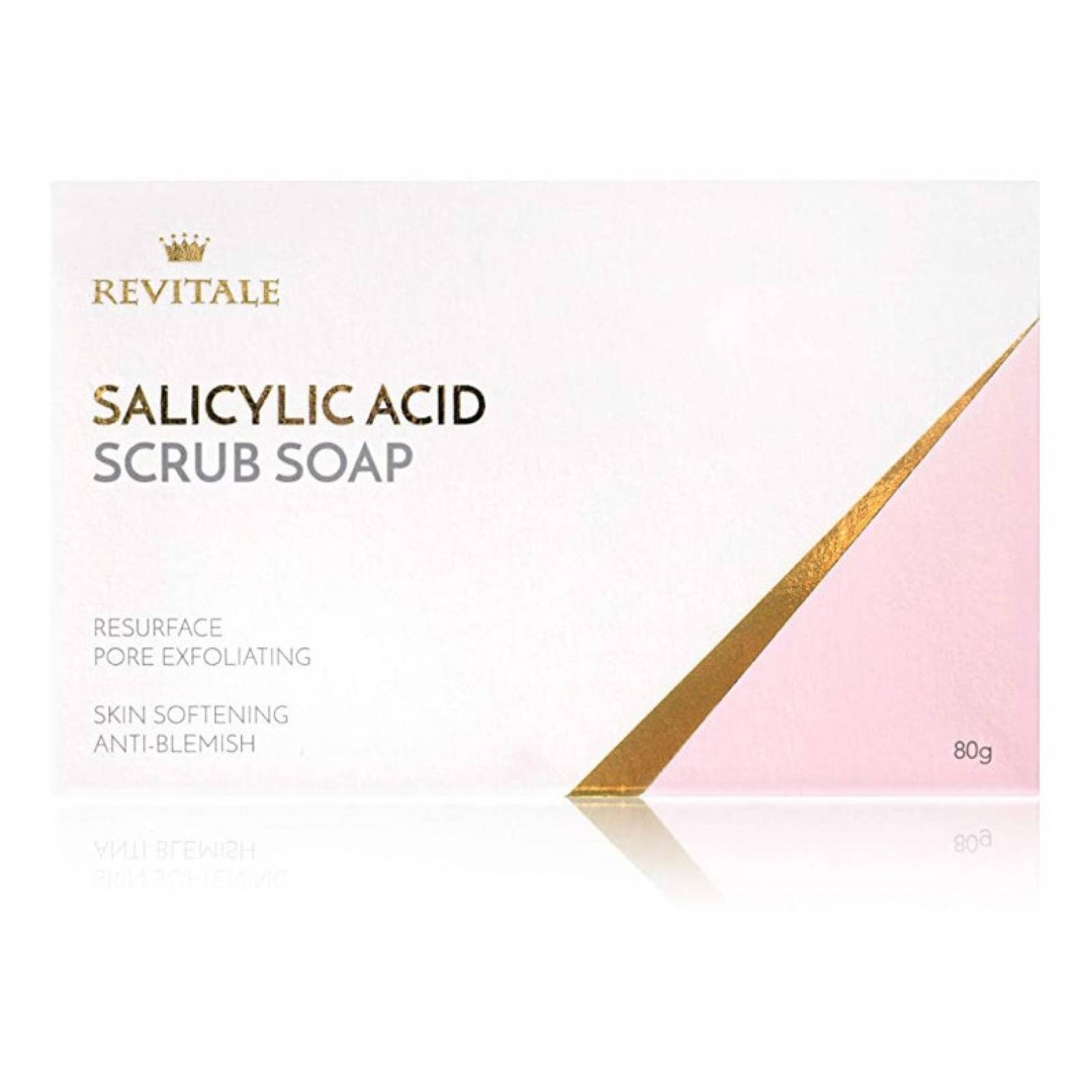 Jabón Exfoliante De Ácido Salicílico Exfoliante Antiacné 80g