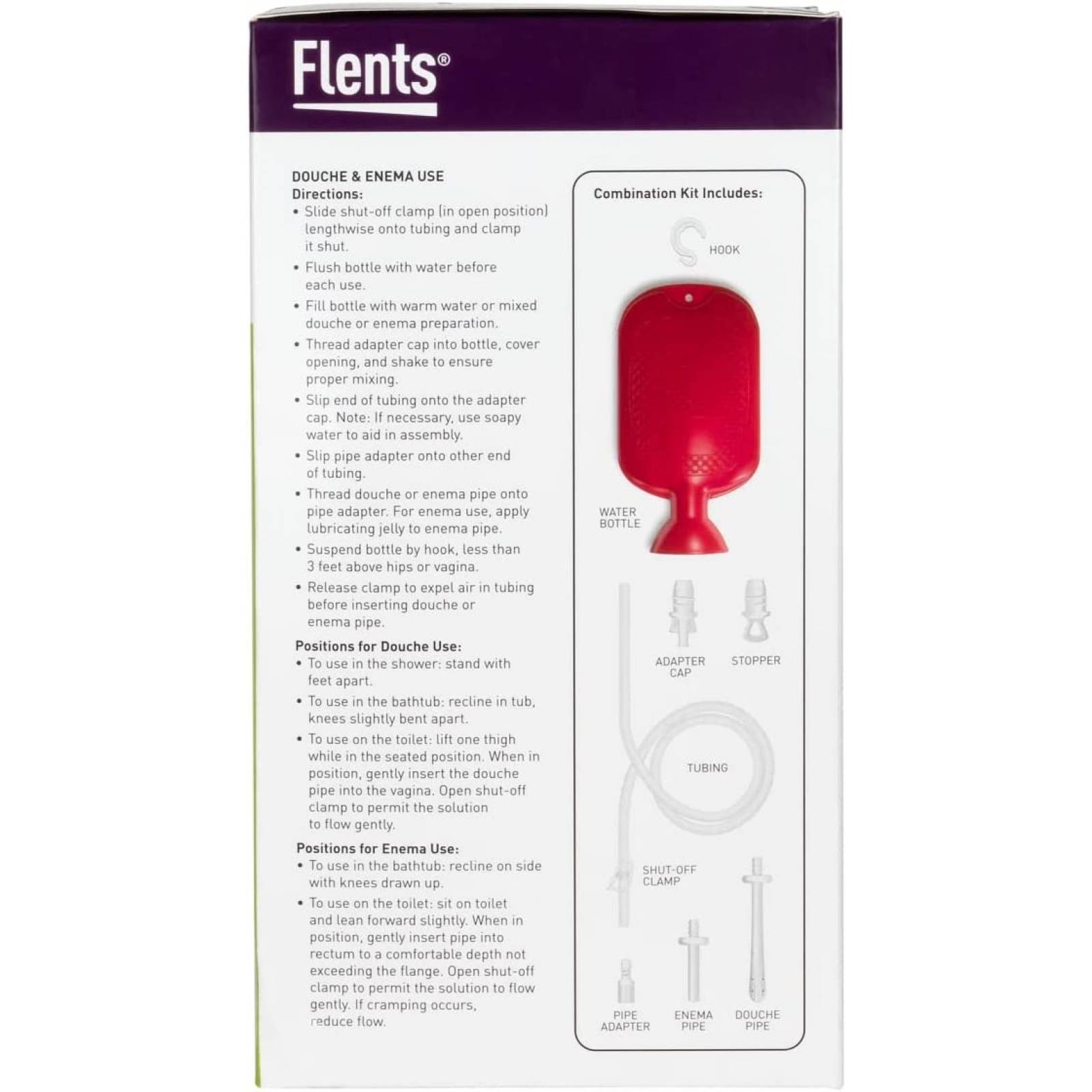 Kit Bolsa De Enema Para Limpieza De Colón 1.7 Litros