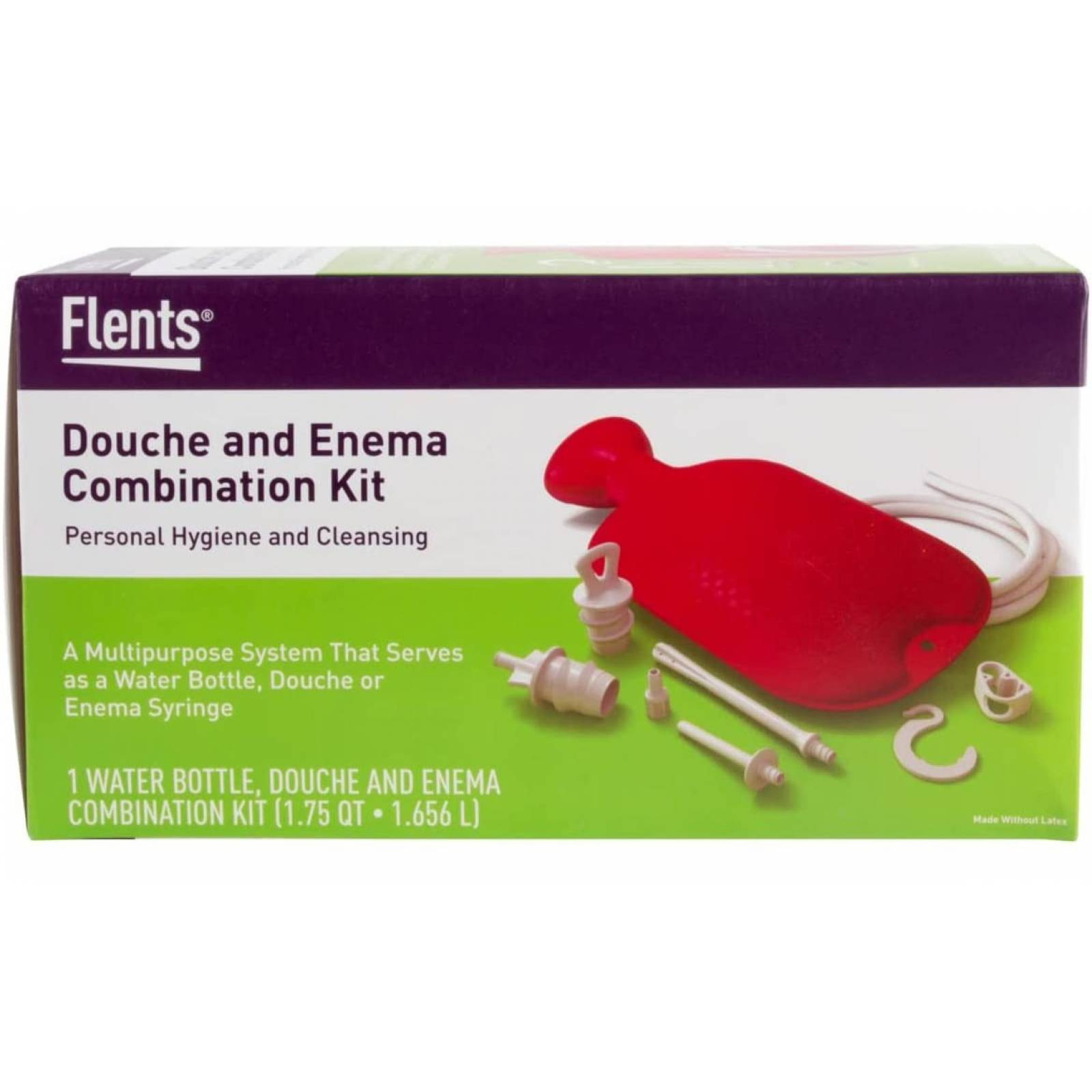 Kit Bolsa De Enema Para Limpieza De Colón 1.7 Litros