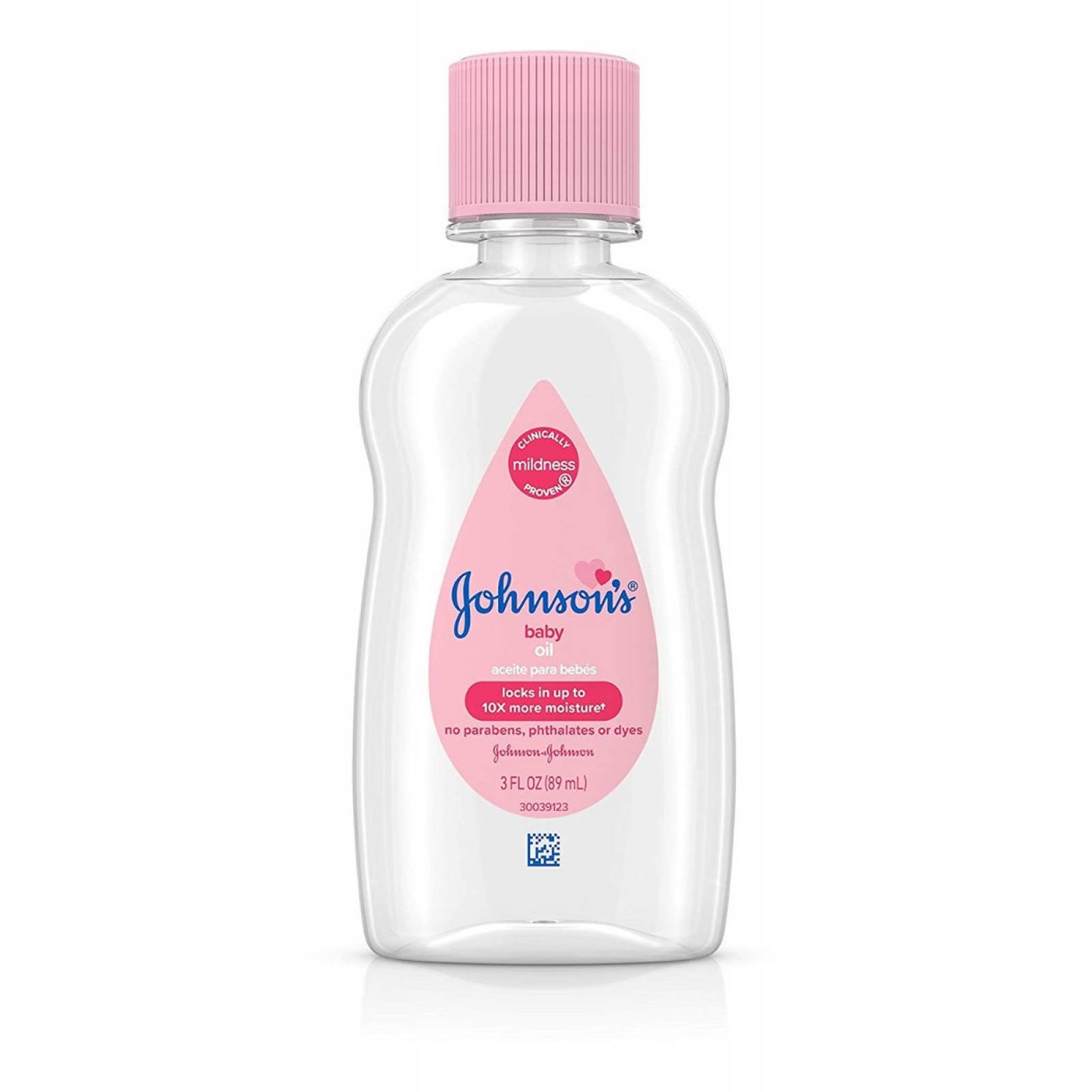 89 ml Aceite Mineral para Piel Hipoalergénico Johnson's Baby