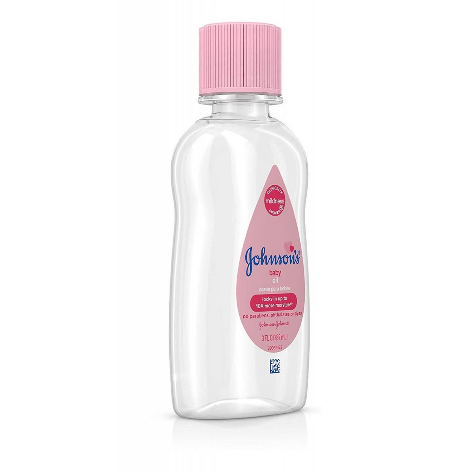 89 ml Aceite Mineral para Piel Hipoalergénico Johnson's Baby