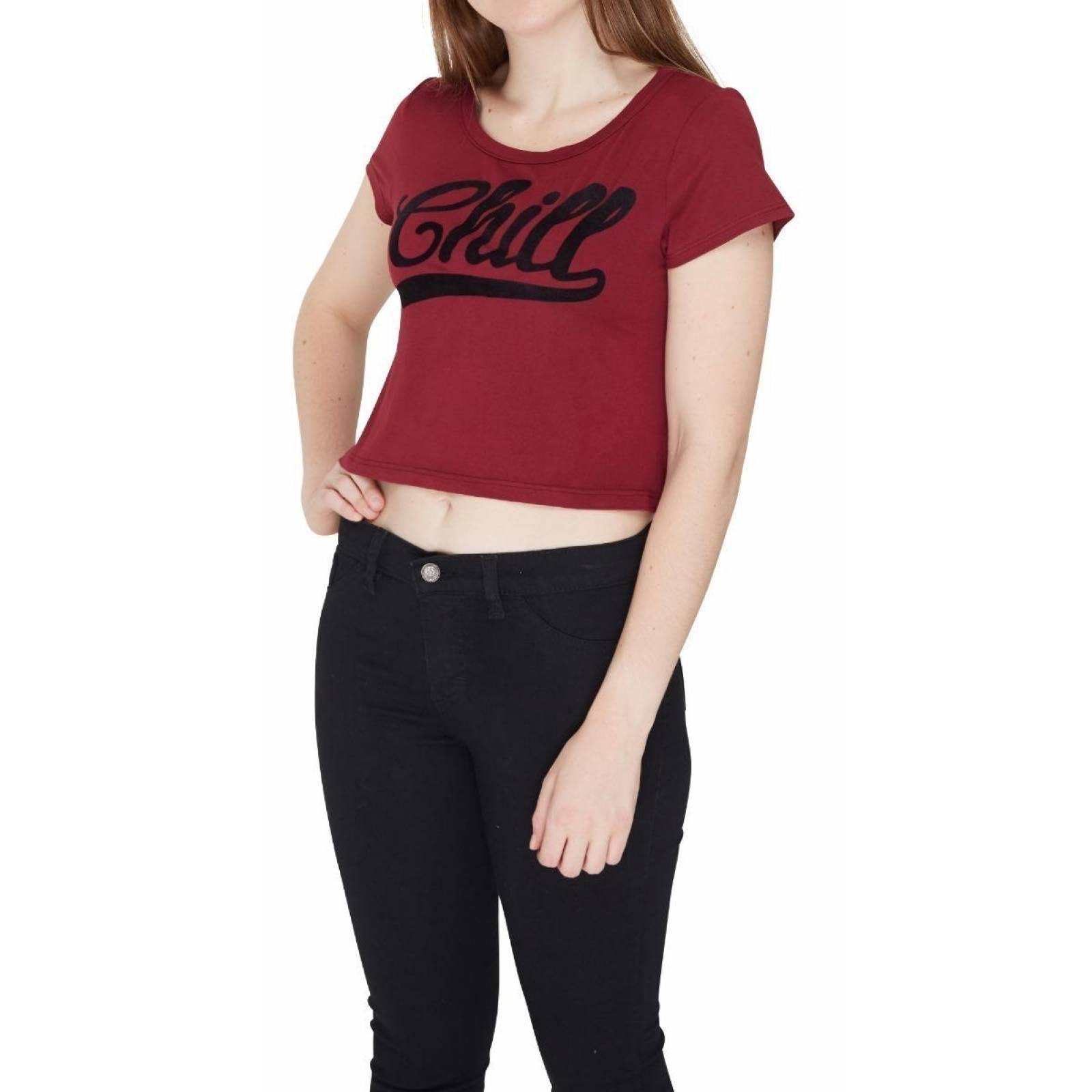 Playera De Mujer American Wear Chill Moda Cool 
