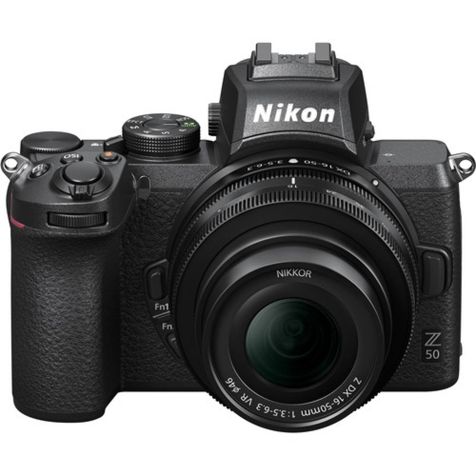Cámara Nikon Z50 con lente 16 50mm f 3 5 6 3