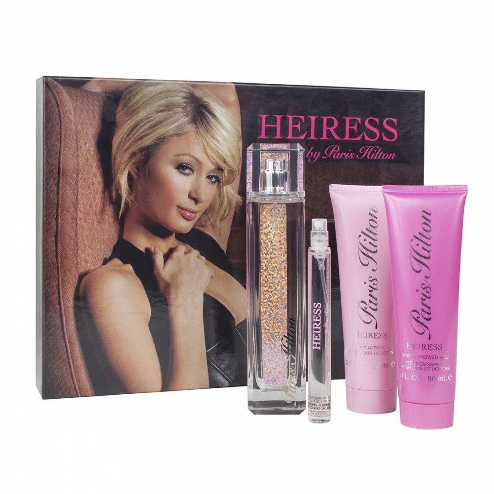 Set Heiress Paris Hilton Dama 4 Pz