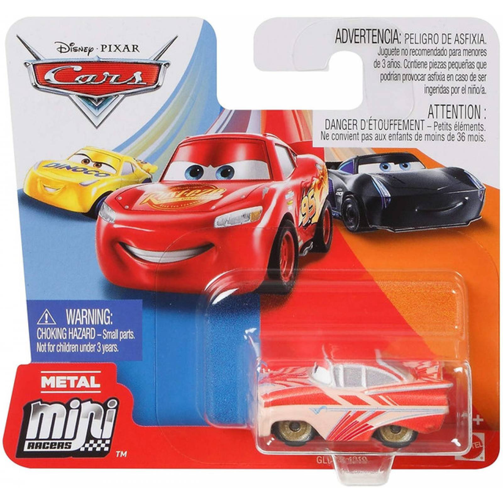 Disney Pixar Cars  Mini Racers Paul Conrev