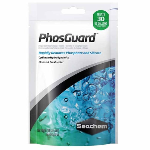 Seachem Phosguard 100 ml Empacado en una Bolsa "The Bag"