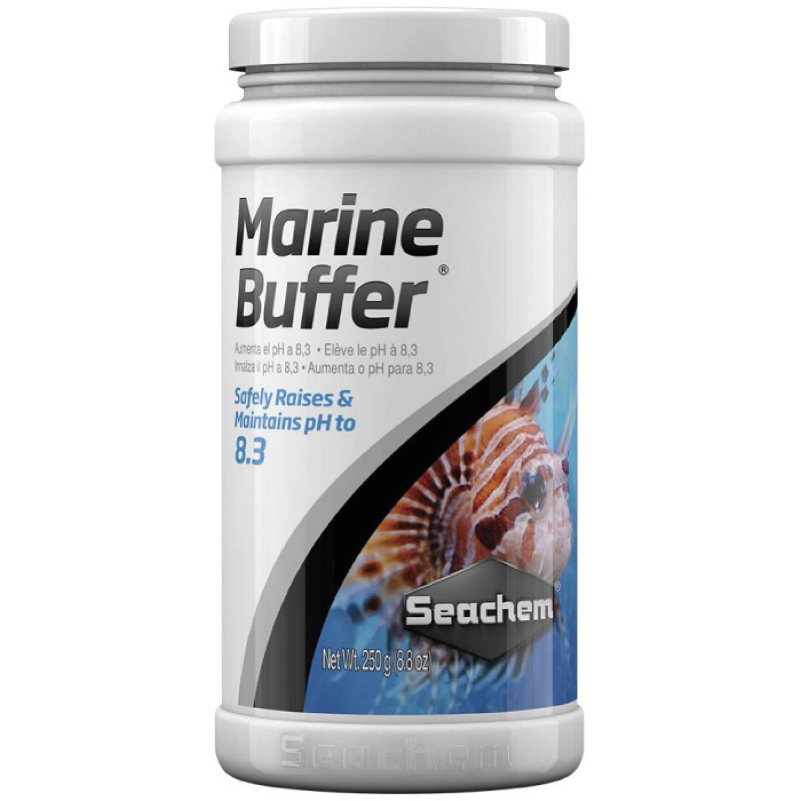 Seachem Marine Buffer 500 Gramos 1.1 Libras Acuarios Agua Salada