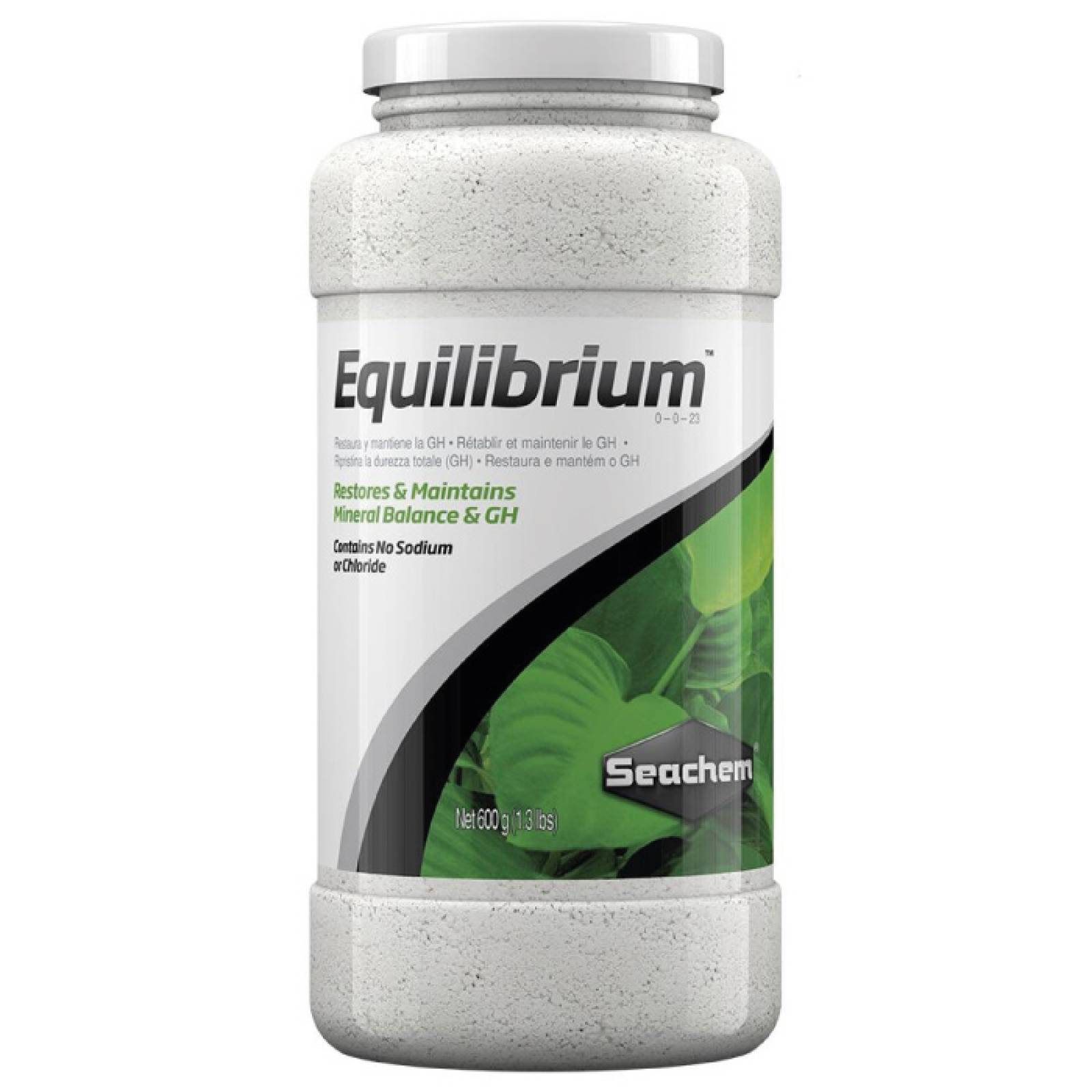 Seachem Equilibrium 600 Gramos 1,3 Libras Ideal para Acuarios Plantados