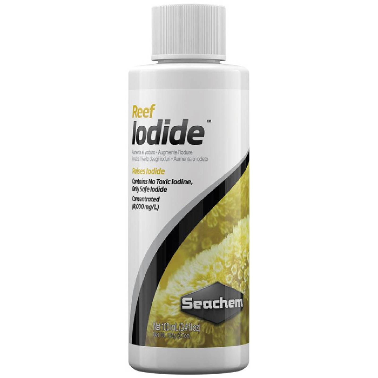 Seachem Cupramine 100 Mililitros 3,4 Onza Medicamento para Acuario Agua Dulce y Salada